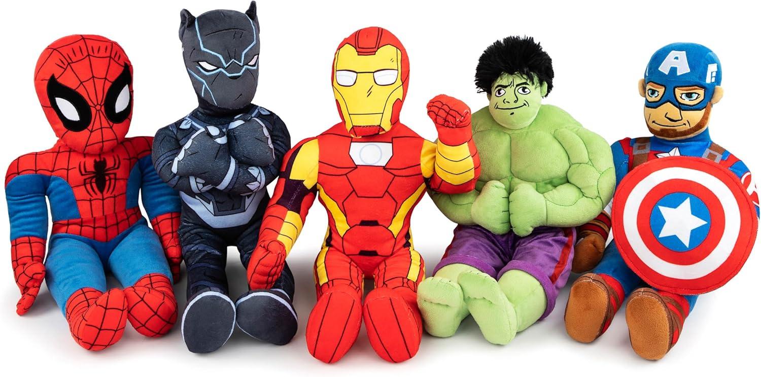 imageBluey amp Bingo Plush Pillow Buddy Set Super Soft Character Pillows Polyester Microfiber 12 inchesMulti Spiderman