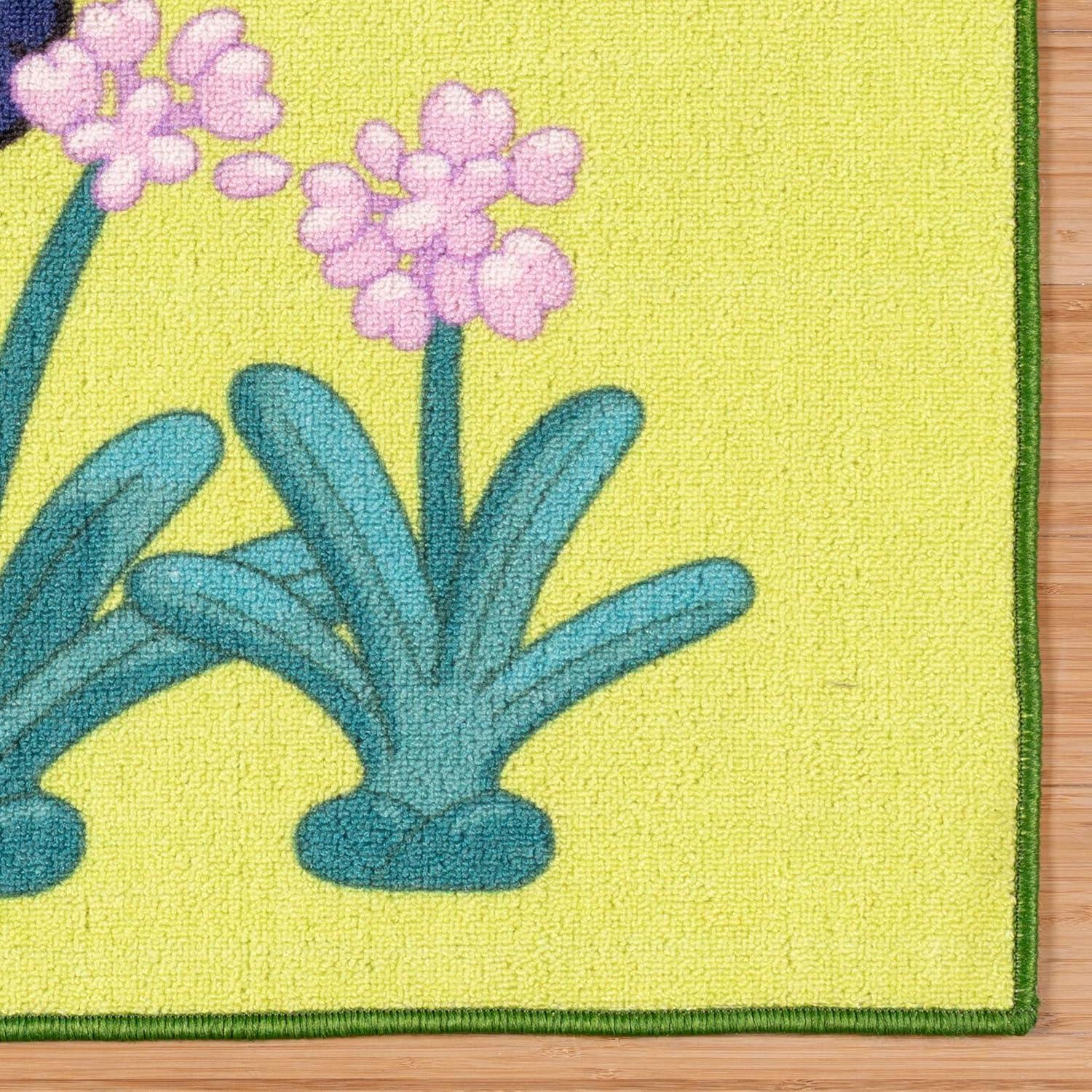 imageGertmenian Bluey Indoor Area Rug 4x6 Large NonSlip Ideal for Children in Bedroom Game Room Classroom Nursery or Play Area Bluey Playtime Friends Multi 25803Bluey Playtime Friends