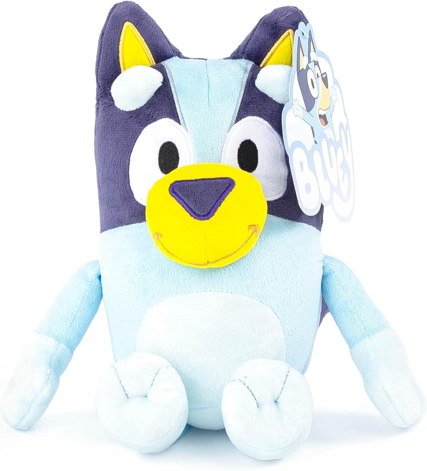 imageJay Franco Bingo Mini Plush Pillow Buddy Super Soft Bluey Character Pillow Polyester Microfiber 11 InchesBlue Bluey