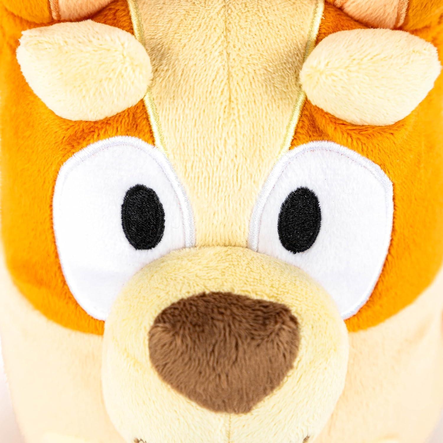 imageJay Franco Bingo Mini Plush Pillow Buddy Super Soft Bluey Character Pillow Polyester Microfiber 11 InchesOrange Bingo