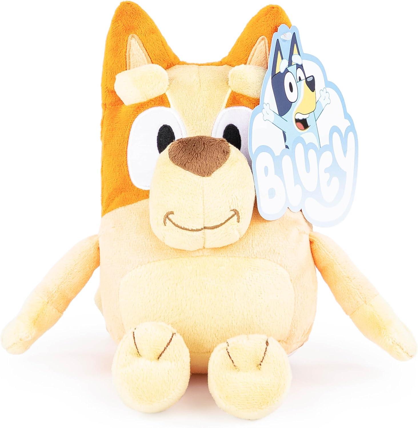 imageJay Franco Bingo Mini Plush Pillow Buddy Super Soft Bluey Character Pillow Polyester Microfiber 11 InchesOrange Bingo