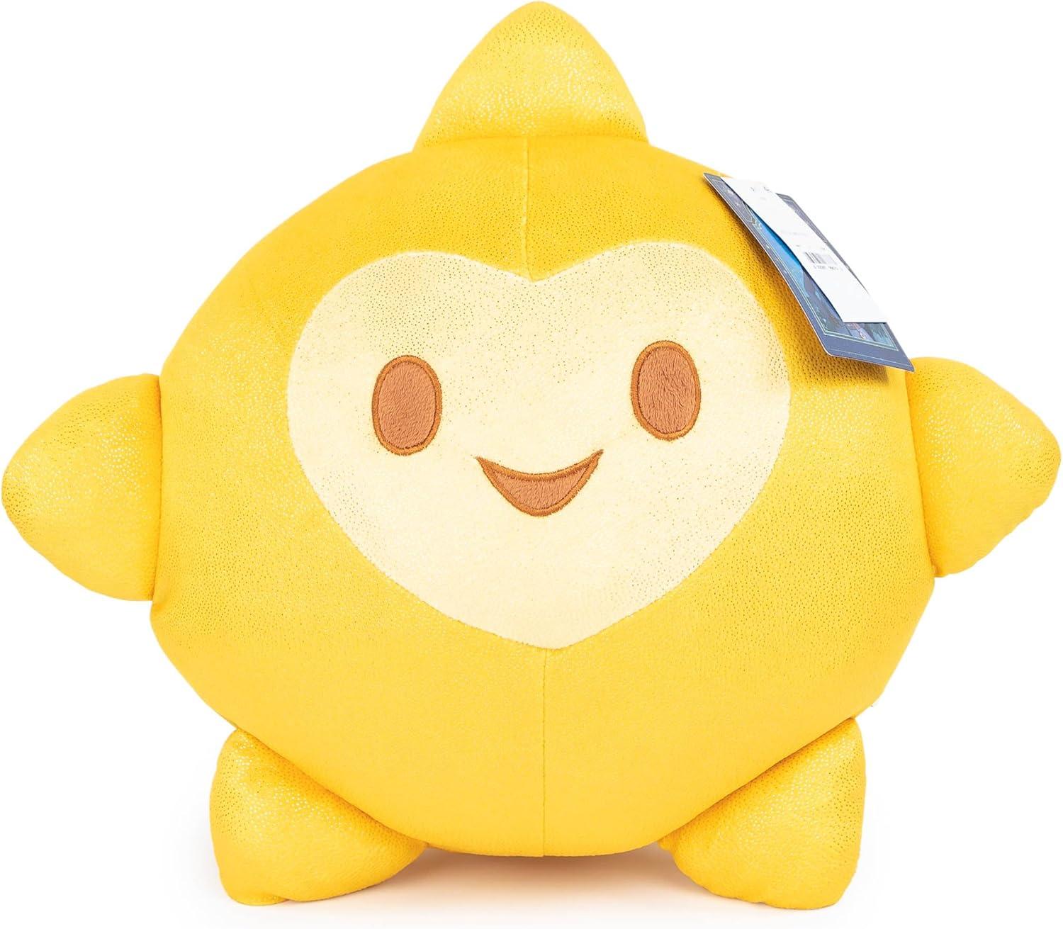 imageJay Franco Bingo Mini Plush Pillow Buddy Super Soft Bluey Character Pillow Polyester Microfiber 11 InchesYellow Star