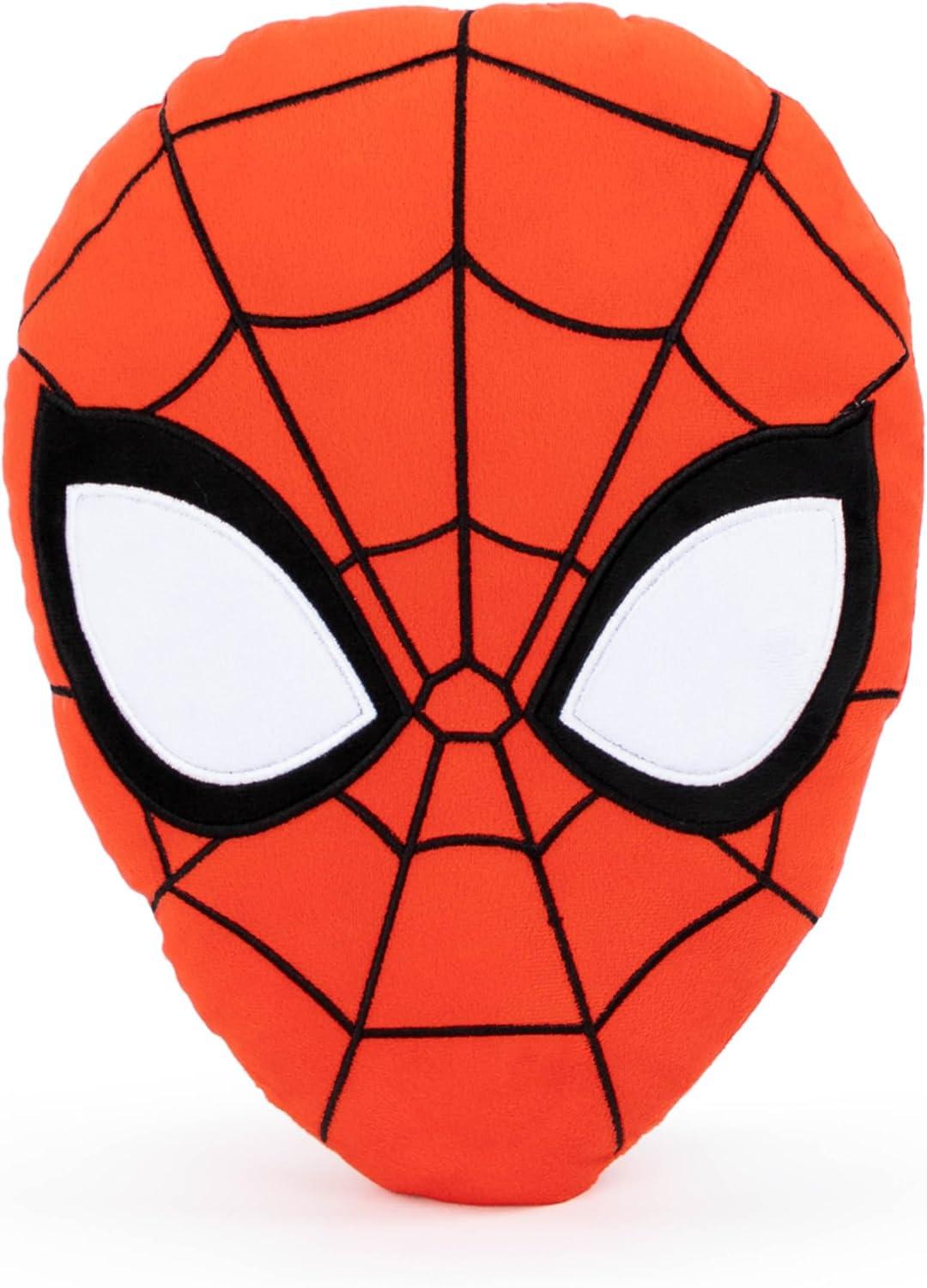 imageJay Franco Bluey amp Bingo Nogginz Set 40 x 50 Inch Lightweight Travel Throw Blanket amp Pillow Kids Super Soft 2 Piece Bedding SetGray Spiderman