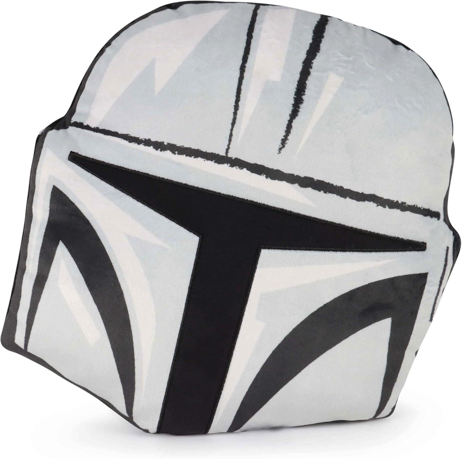imageJay Franco Bluey amp Bingo Nogginz Set 40 x 50 Inch Lightweight Travel Throw Blanket amp Pillow Kids Super Soft 2 Piece Bedding SetGray the Mandalorian