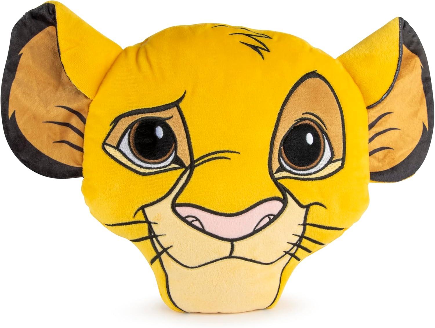 imageJay Franco Bluey amp Bingo Nogginz Set 40 x 50 Inch Lightweight Travel Throw Blanket amp Pillow Kids Super Soft 2 Piece Bedding SetGreen Simba