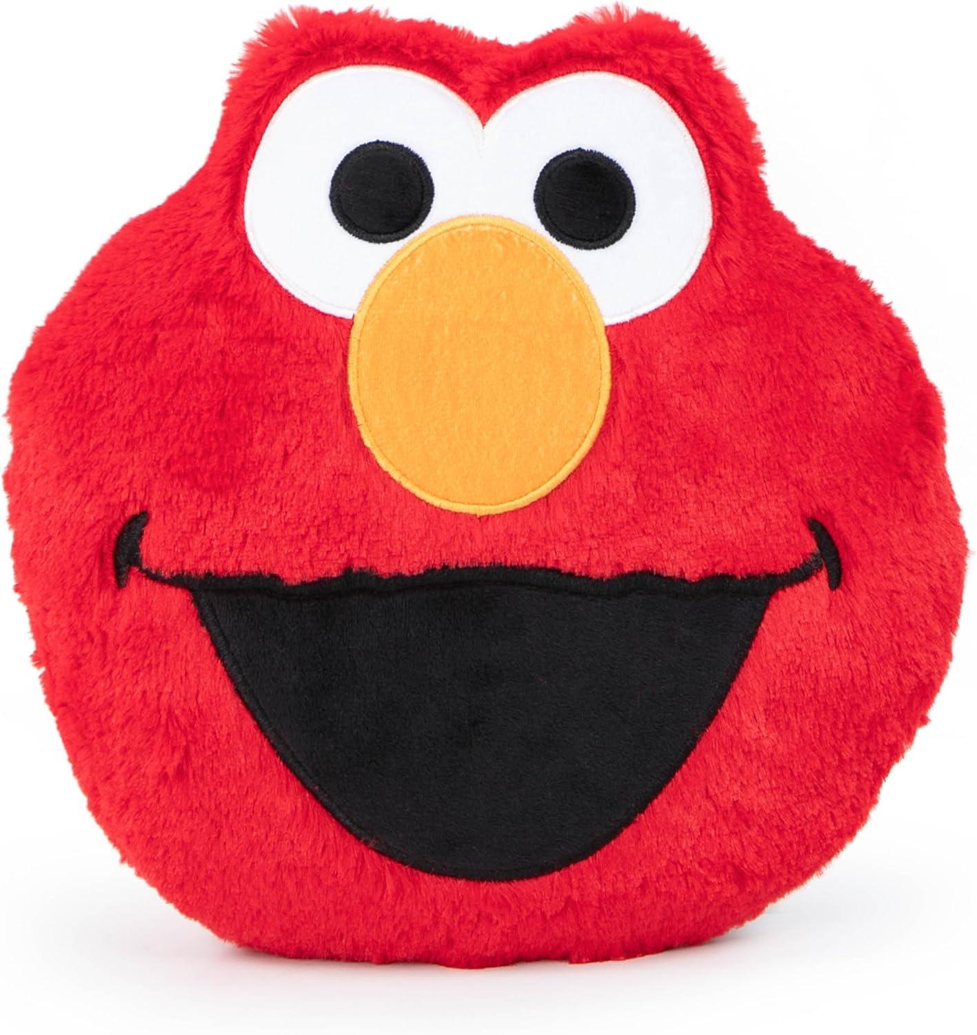 imageJay Franco Bluey amp Bingo Nogginz Set 40 x 50 Inch Lightweight Travel Throw Blanket amp Pillow Kids Super Soft 2 Piece Bedding SetSesame Street