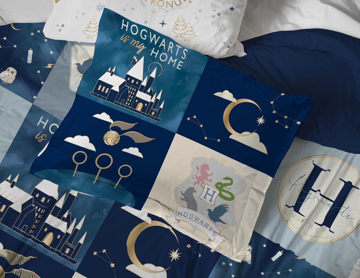 imageJay Franco Kids Comforter Set Includes Sheets and Pillow Covers Soft and Cozy Bed Set for Stylish Room Decor Blue Bluey amp Bingo 7 Piece QueenMulti Harry Potter