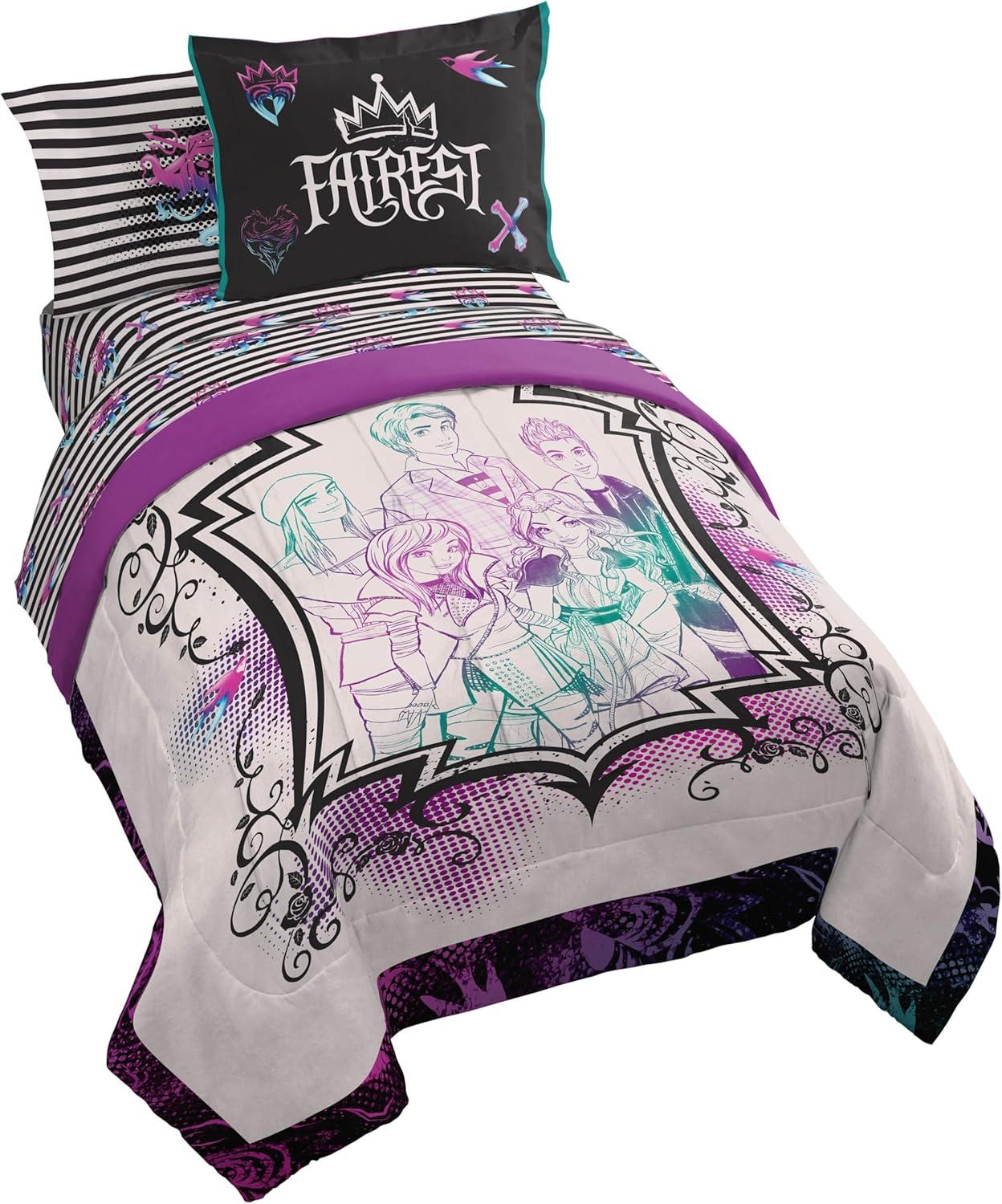 imageJay Franco Kids Comforter Set Includes Sheets and Pillow Covers Soft and Cozy Bed Set for Stylish Room Decor Blue Bluey amp Bingo 7 Piece QueenMulti Descendants