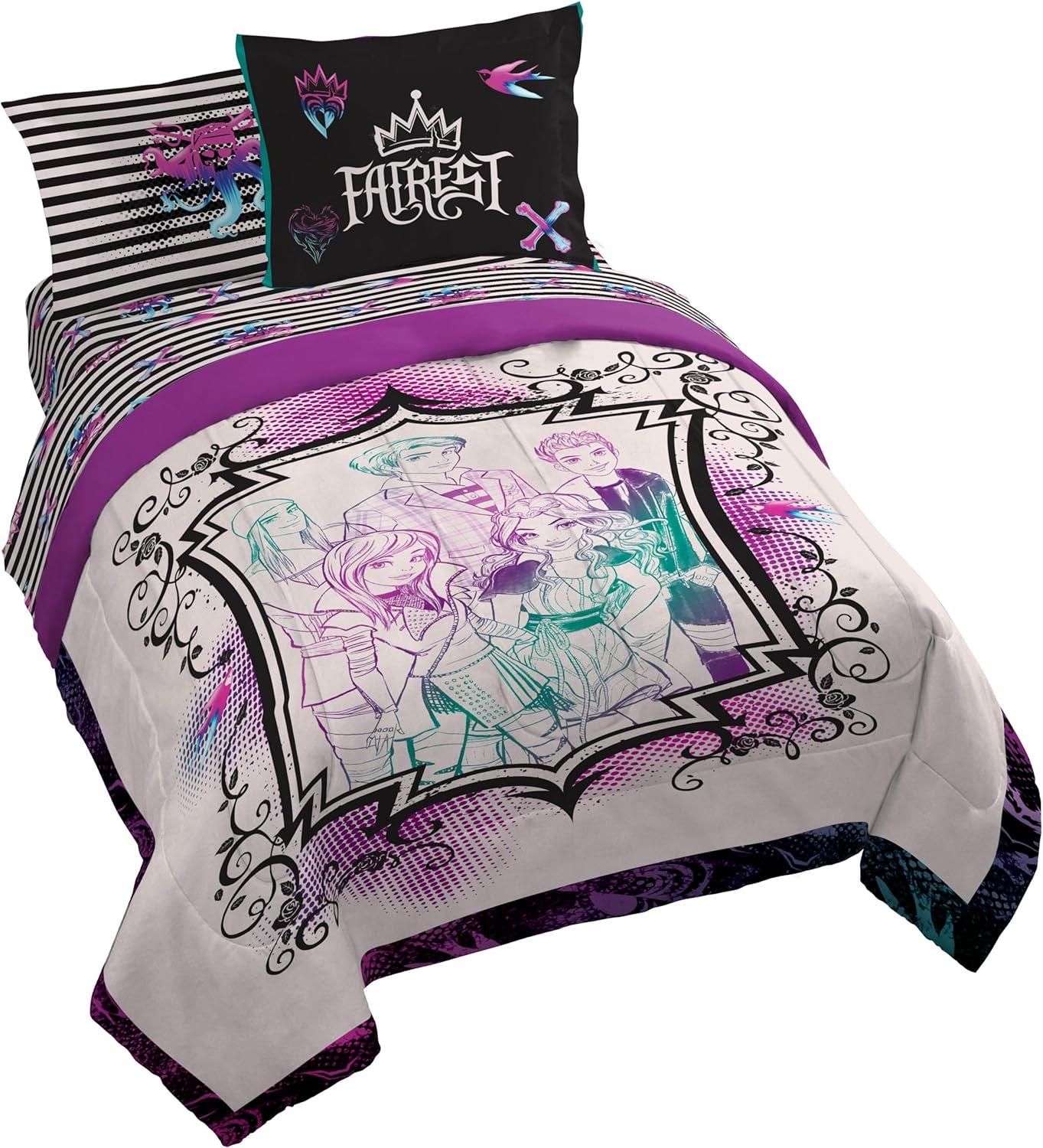 imageJay Franco Kids Comforter Set Includes Sheets and Pillow Covers Soft and Cozy Bed Set for Stylish Room Decor Blue Bluey amp Bingo 7 Piece QueenMulti Descendants