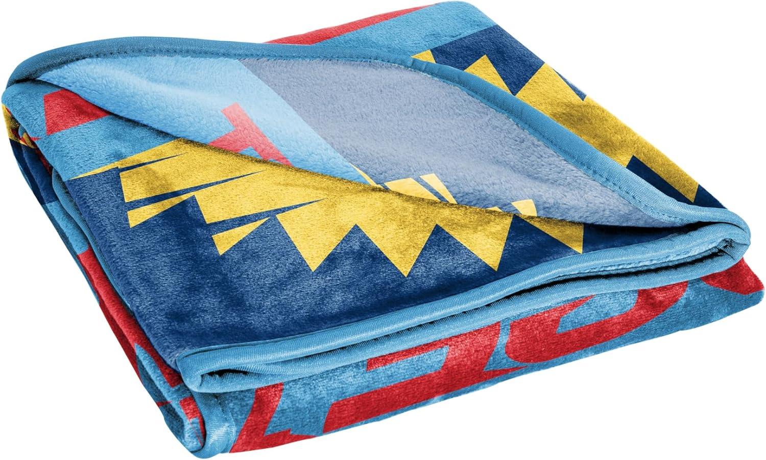 imageJay Franco Kids Plush Throw Blanket Soft amp Comfy Throw for Couch or Bed Cozy Home Dcor for Living Room amp Bedroom Pink Bluey 40x50 Travel BlanketBlue Cars