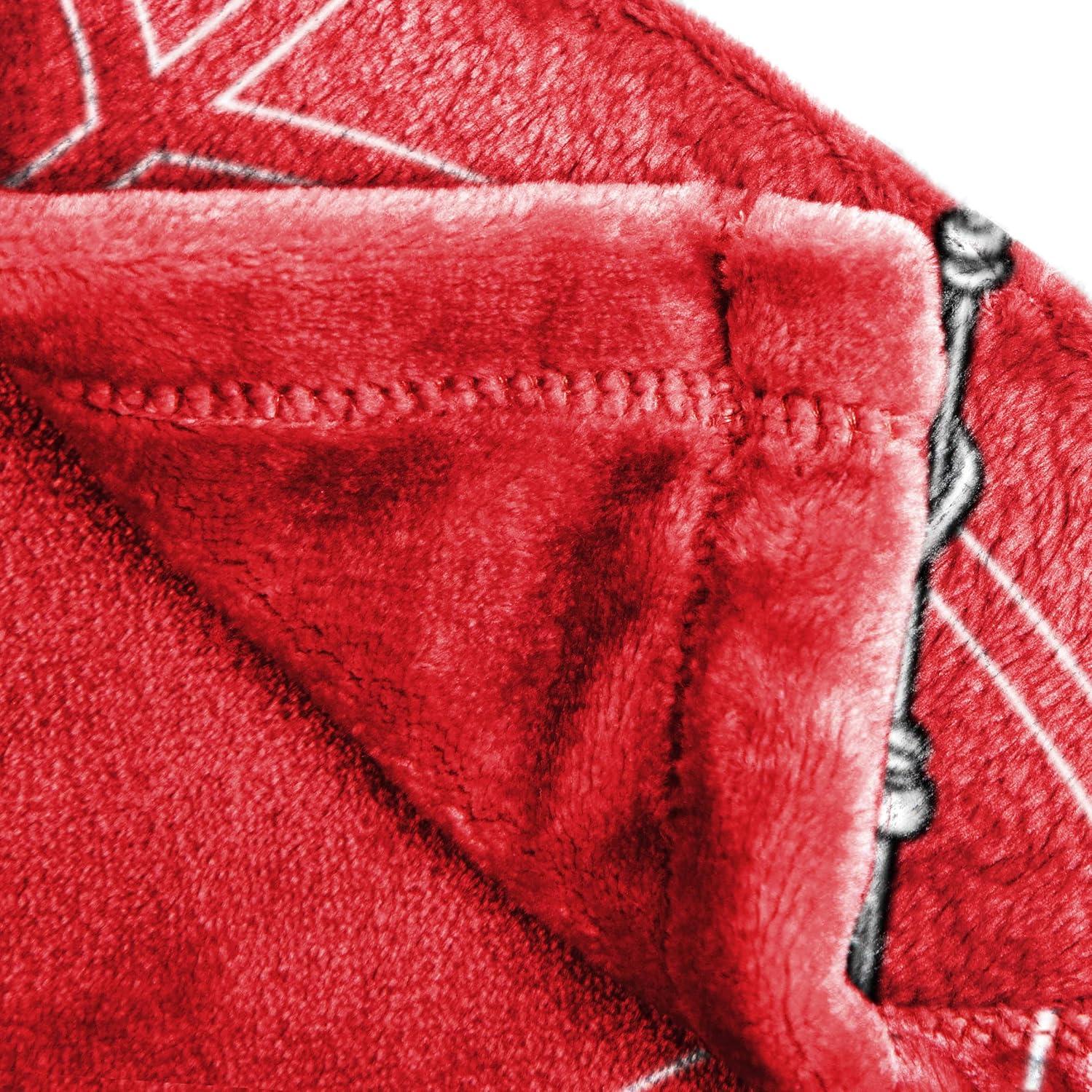 imageJay Franco Kids Plush Throw Blanket Soft amp Comfy Throw for Couch or Bed Cozy Home Dcor for Living Room amp Bedroom Pink Bluey 40x50 Travel BlanketRed Spiderman