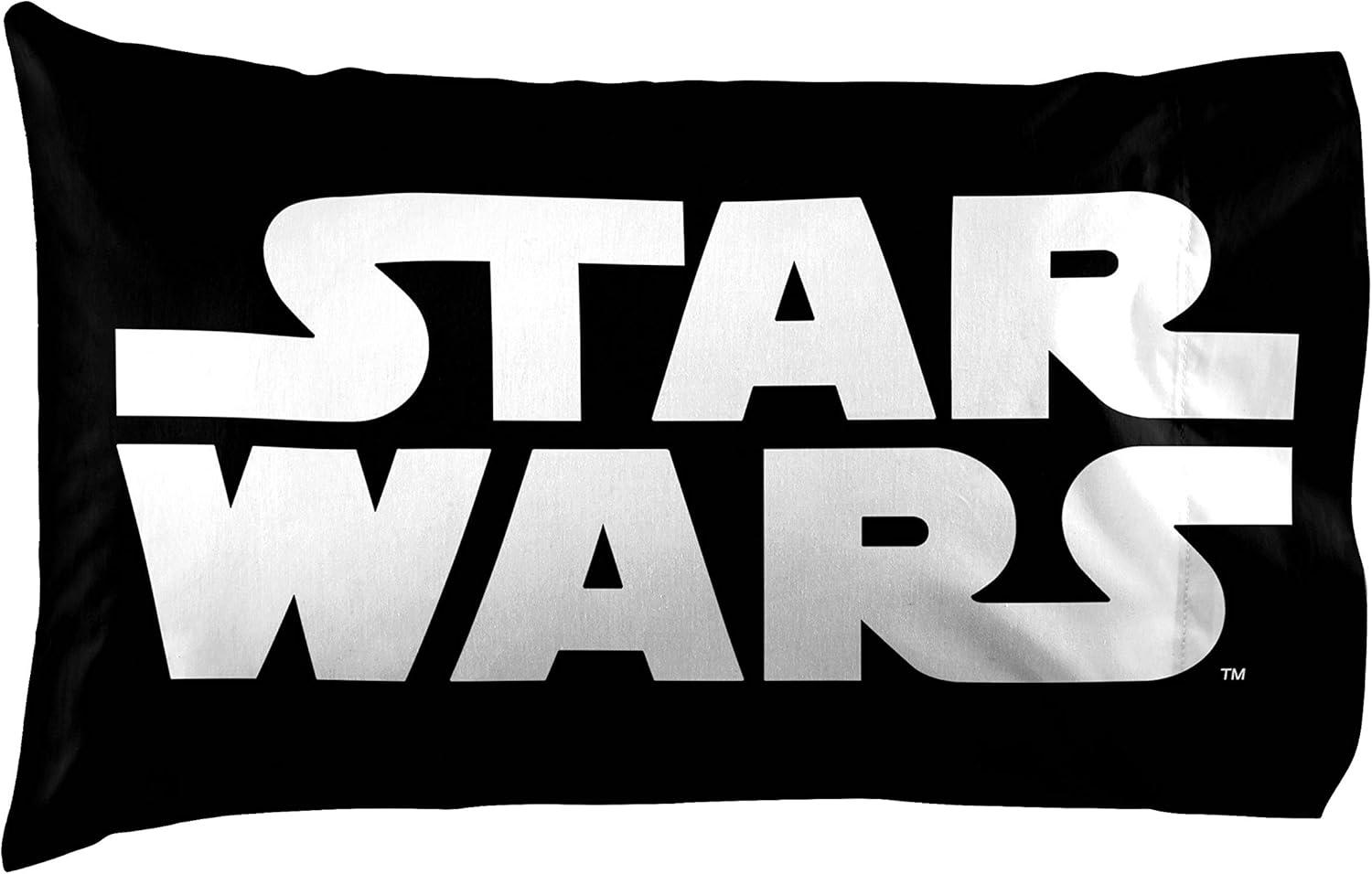 imageJay Franco Kids Sheet Set with Fitted Flat Sheets amp Pillow Cover UltraSoft Bedding with Pillowcase for Room Decor White Bluey 4 Piece FullMulti Star Wars