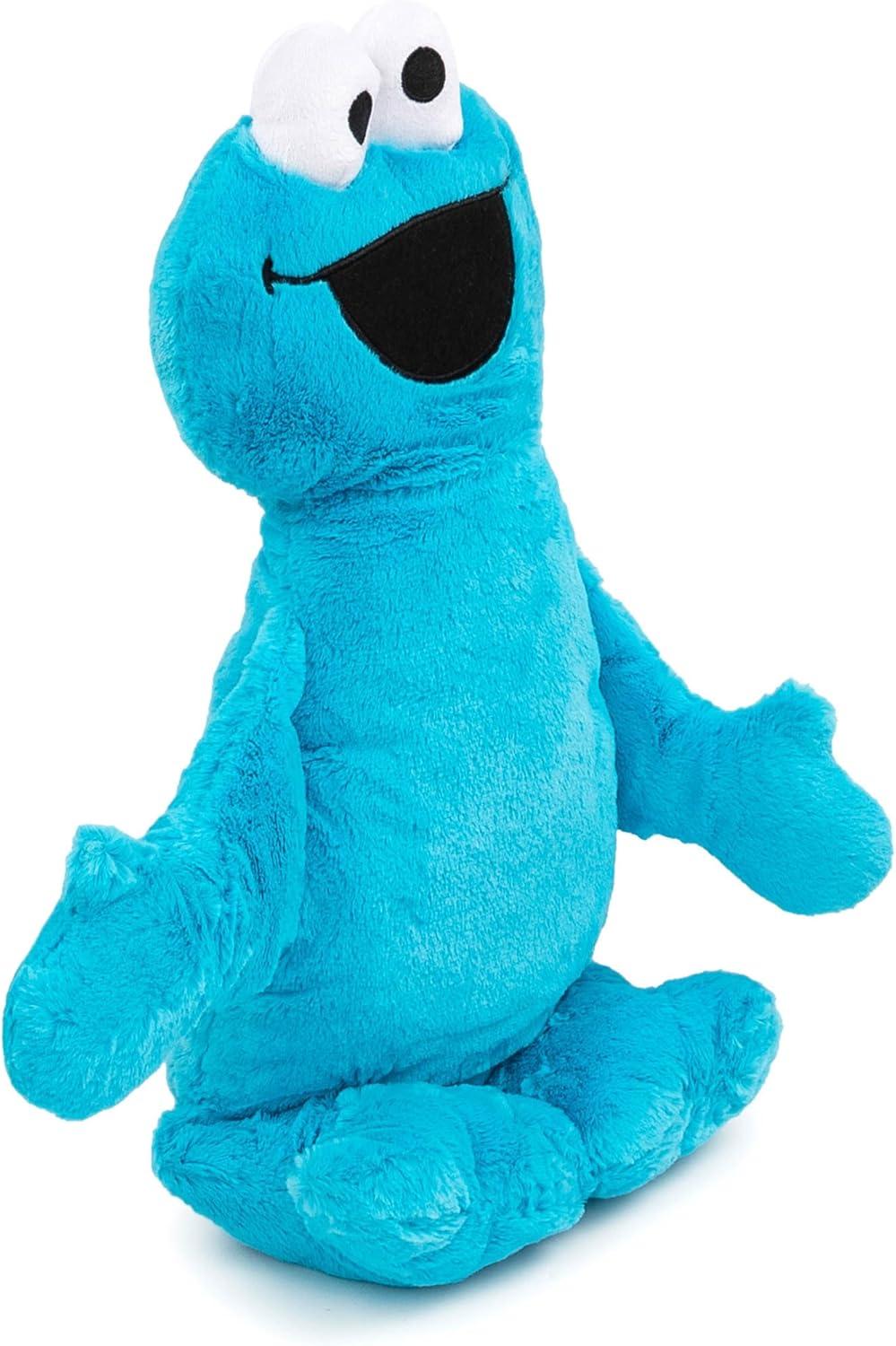 imageJay Franco Plusg Pillow Buddy Super Soft Polyester Microfiber Bluey 19 InchesBlue Cookie Monster