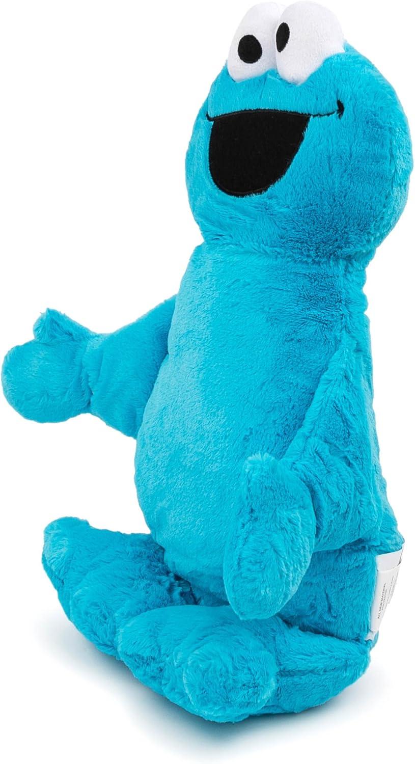 imageJay Franco Plusg Pillow Buddy Super Soft Polyester Microfiber Bluey 19 InchesBlue Cookie Monster