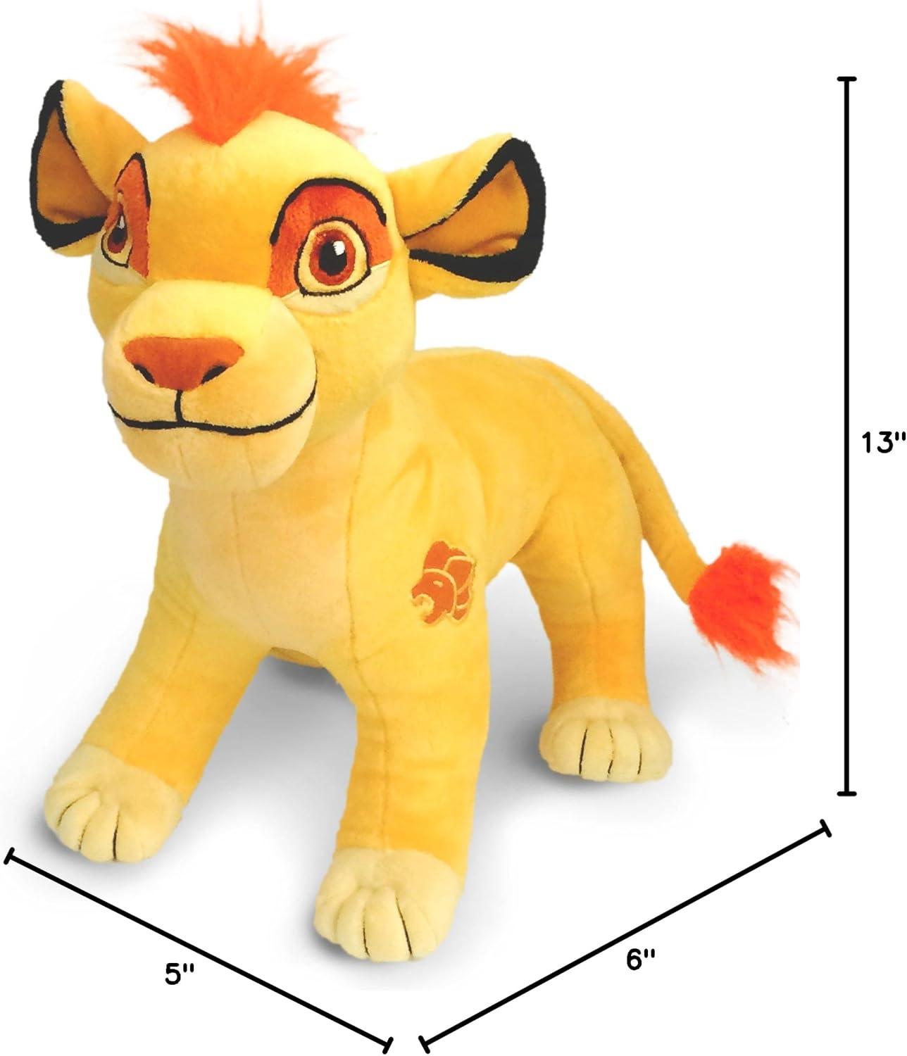imageJay Franco Plusg Pillow Buddy Super Soft Polyester Microfiber Bluey 19 InchesLion Guard