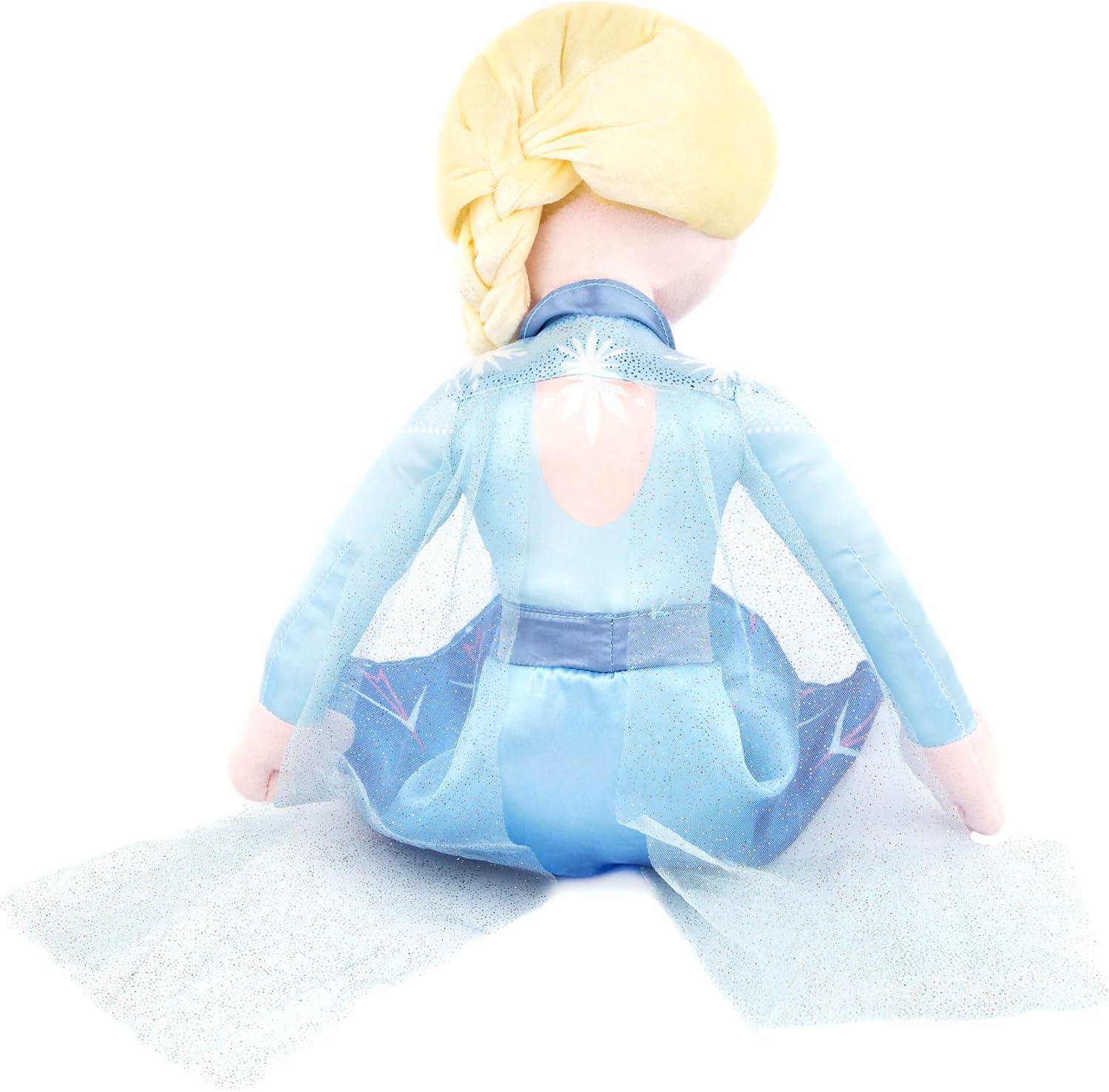 imageJay Franco Plusg Pillow Buddy Super Soft Polyester Microfiber Bluey 19 InchesMulti Elsa