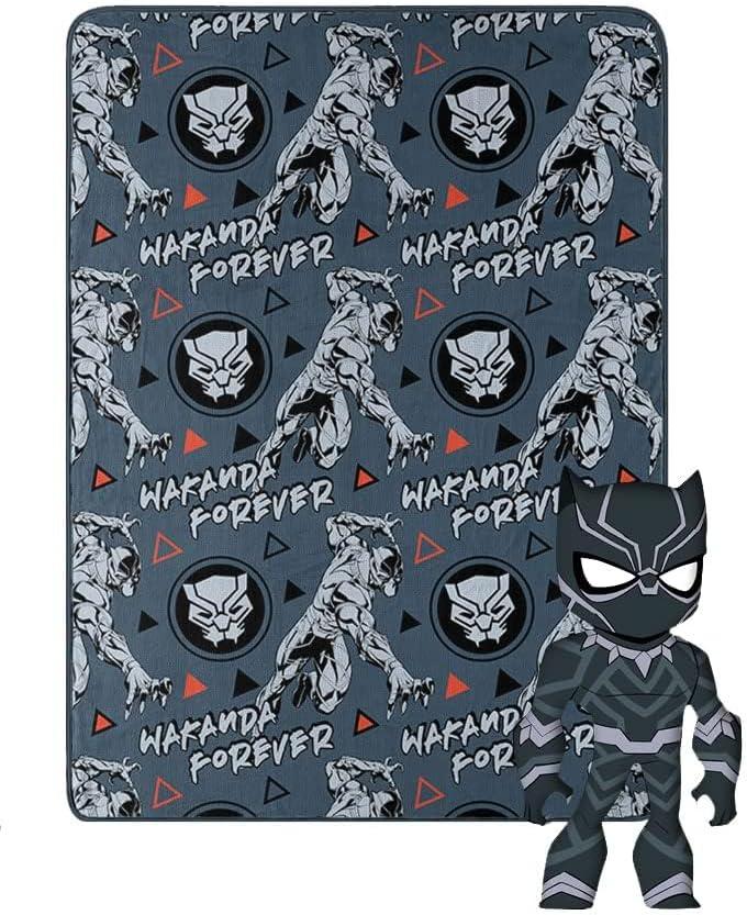imageNorthwest Bluey Character Hugger Pillow amp Silk Touch Throw Blanket Set 40 x 50 HoorayBlack Panther Panther Claws