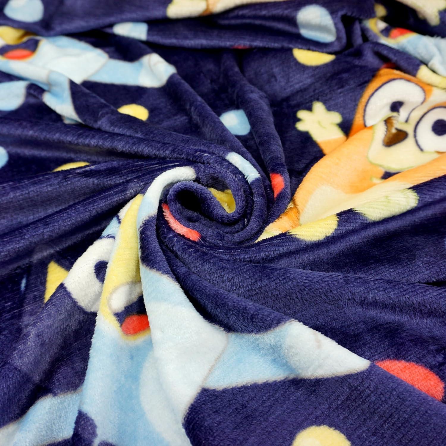 imageNorthwest Bluey Character Hugger Pillow amp Silk Touch Throw Blanket Set 40 x 50 HoorayBluey Hooray