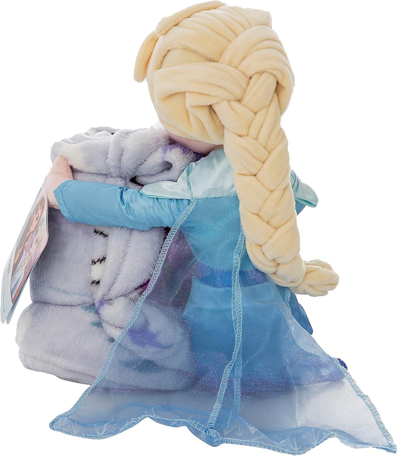 imageNorthwest Bluey Character Hugger Pillow amp Silk Touch Throw Blanket Set 40 x 50 HoorayFrozen 2 Friends in Leaves
