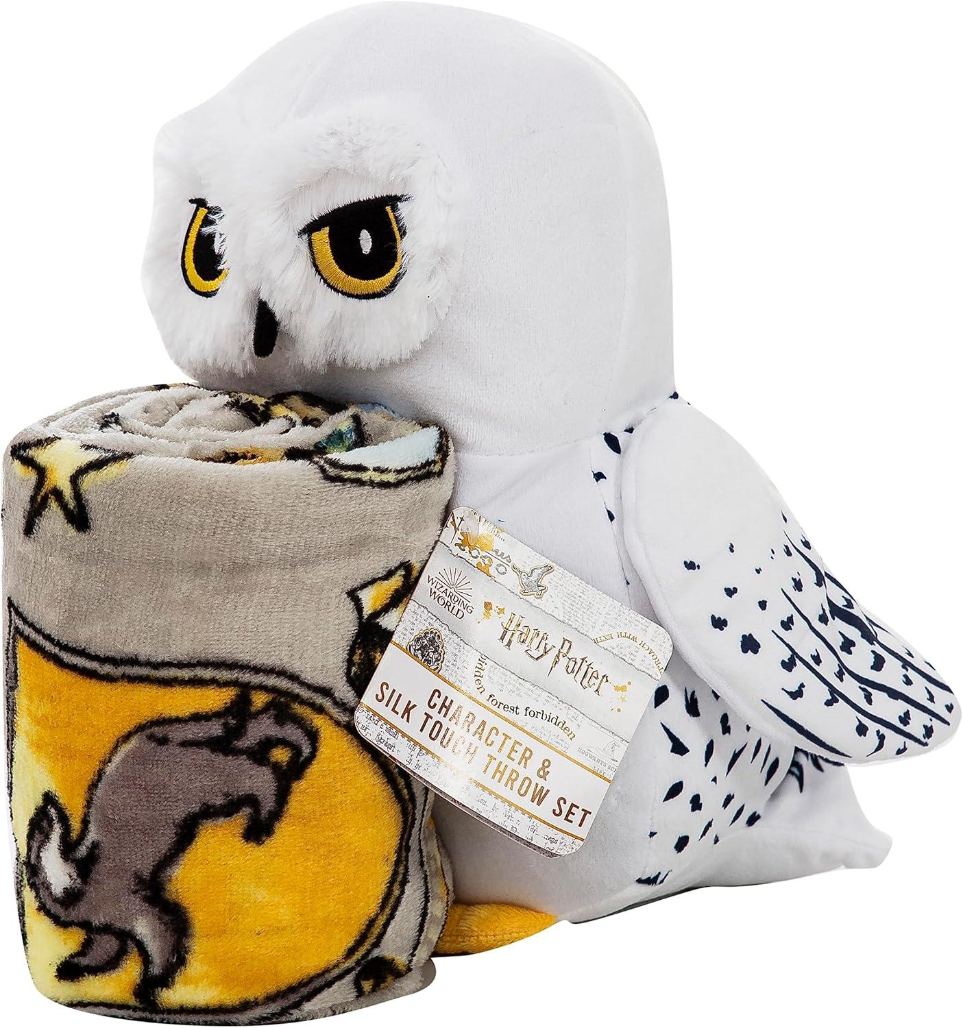 imageNorthwest Bluey Character Hugger Pillow amp Silk Touch Throw Blanket Set 40 x 50 HoorayHarry Potter Hedwig Magic