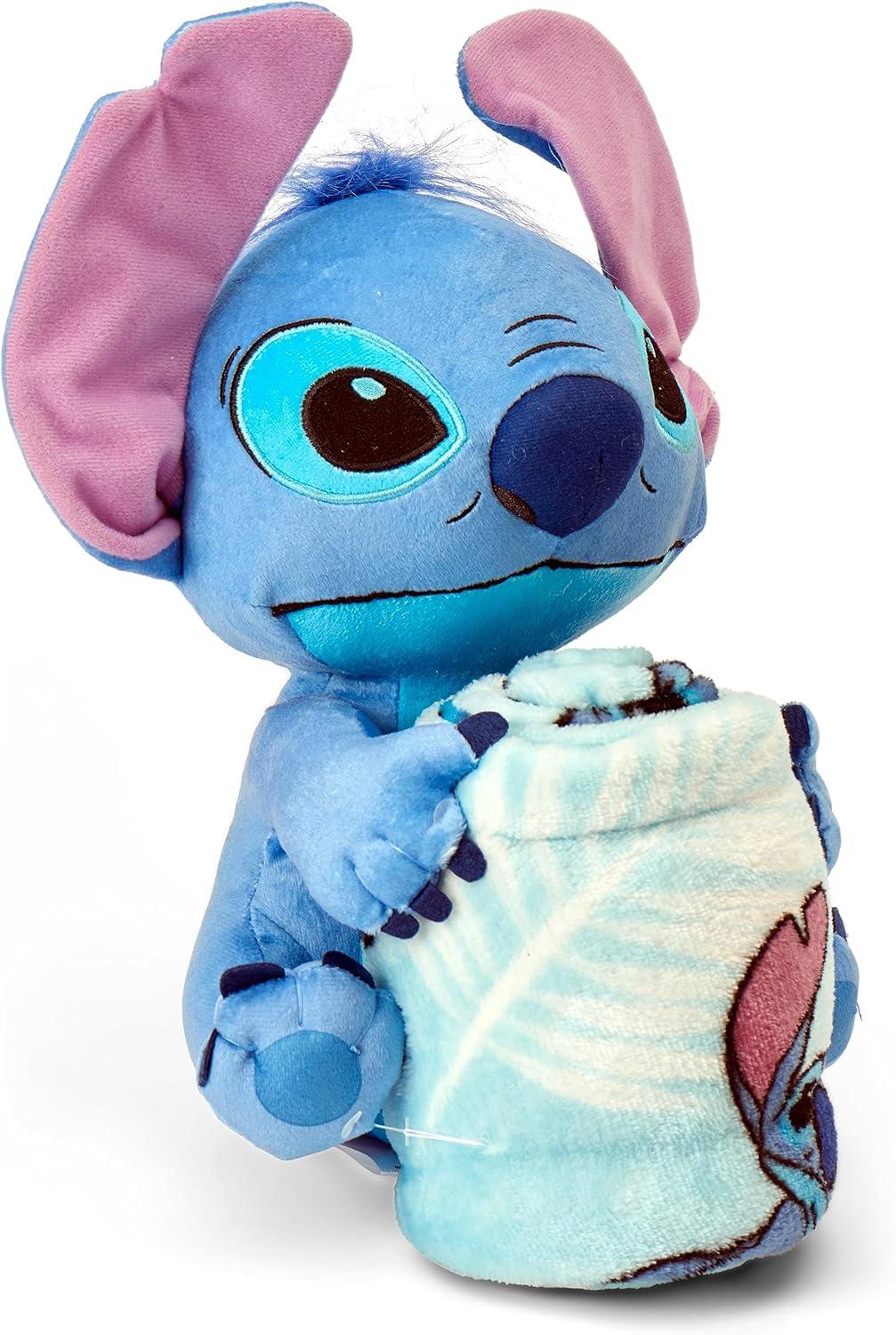 imageNorthwest Bluey Character Hugger Pillow amp Silk Touch Throw Blanket Set 40 x 50 HoorayLilo Stitch Classic Palms