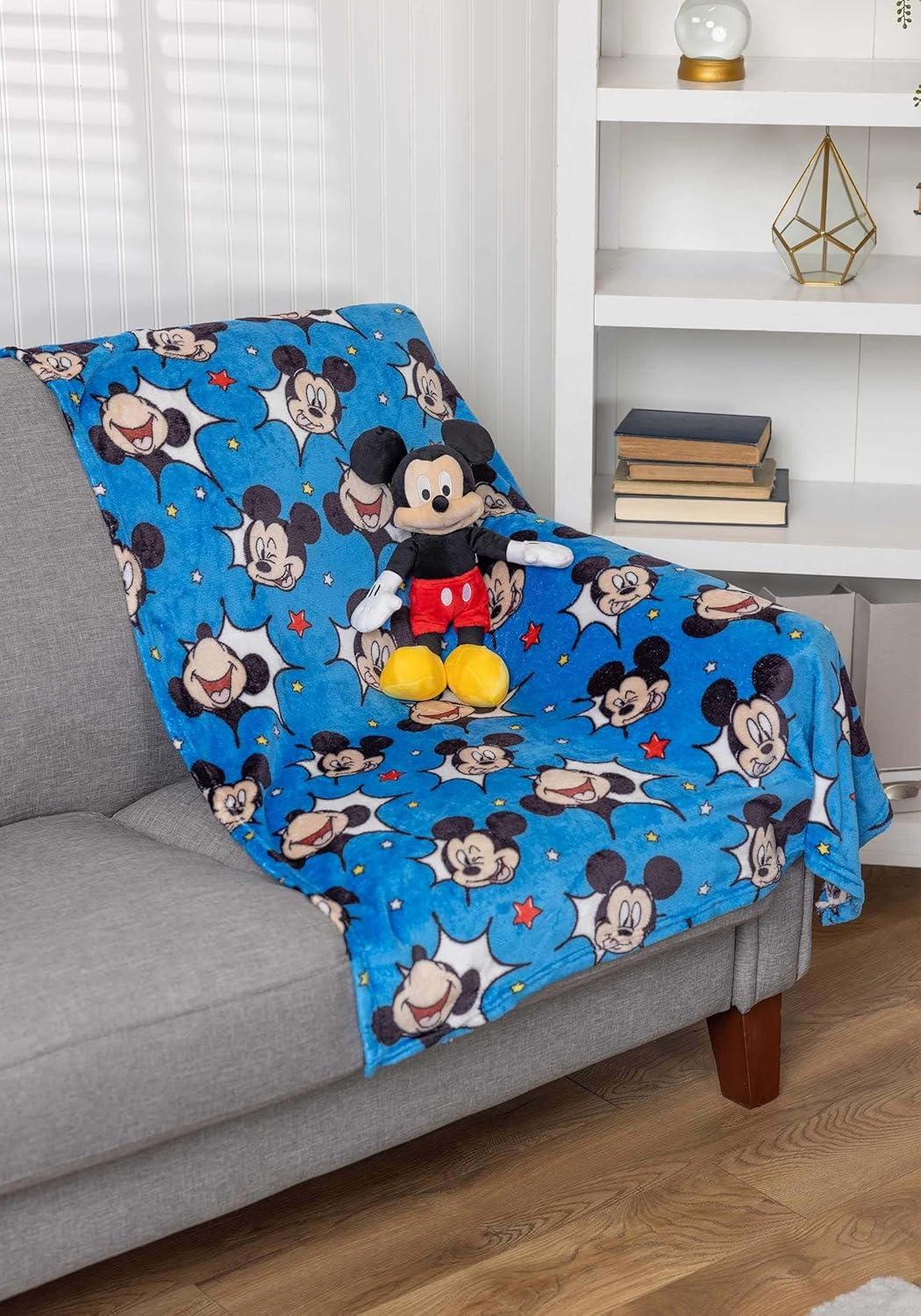 imageNorthwest Bluey Character Hugger Pillow amp Silk Touch Throw Blanket Set 40 x 50 HoorayMickey Mouse Comic Pop