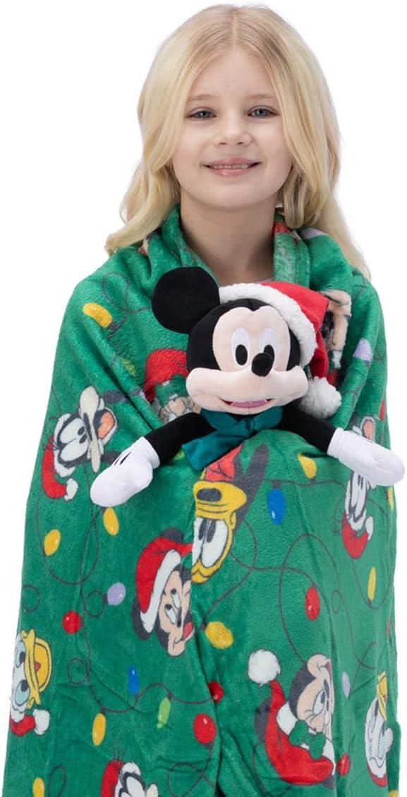 imageNorthwest Bluey Character Hugger Pillow amp Silk Touch Throw Blanket Set 40 x 50 HoorayMickey Mouse Jolly Buddies