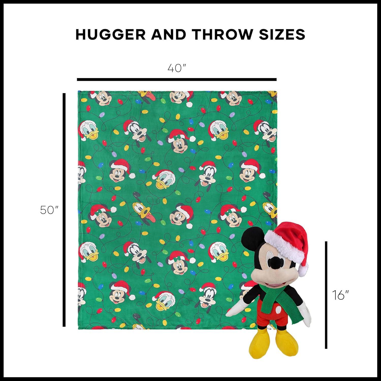 imageNorthwest Bluey Character Hugger Pillow amp Silk Touch Throw Blanket Set 40 x 50 HoorayMickey Mouse Jolly Buddies