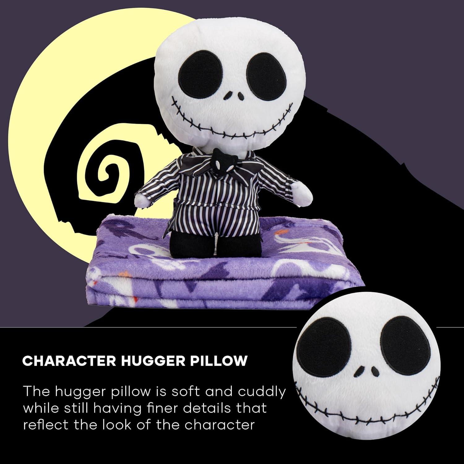 imageNorthwest Bluey Character Hugger Pillow amp Silk Touch Throw Blanket Set 40 x 50 HoorayNightmare Before Christmas Nightmare Friends