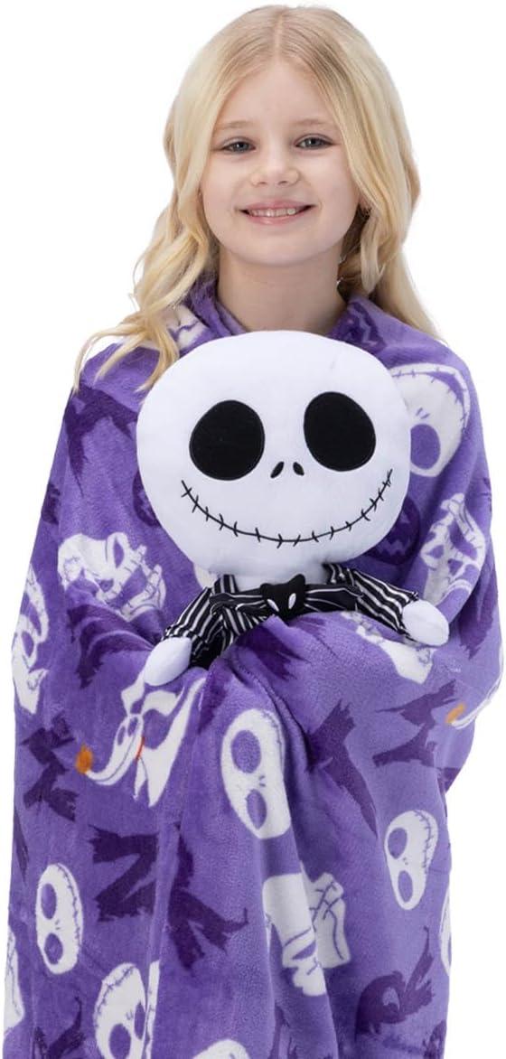 imageNorthwest Bluey Character Hugger Pillow amp Silk Touch Throw Blanket Set 40 x 50 HoorayNightmare Before Christmas Nightmare Friends