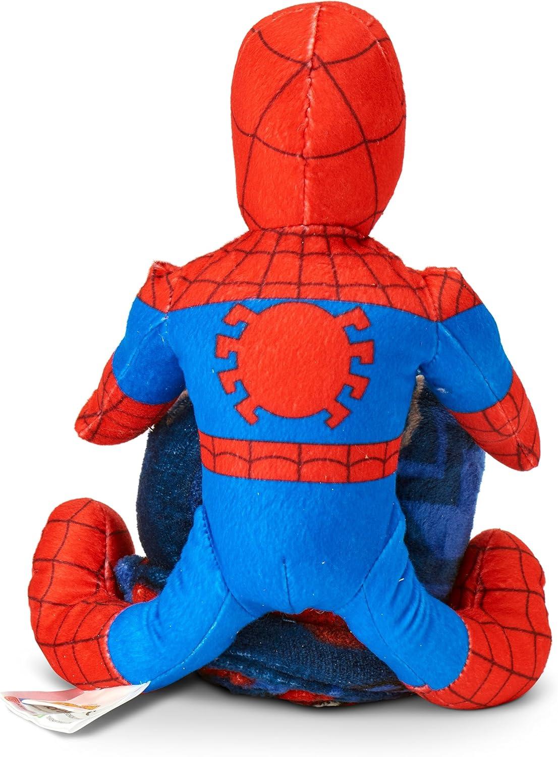 imageNorthwest Bluey Character Hugger Pillow amp Silk Touch Throw Blanket Set 40 x 50 HooraySpiderman Fearless Spidey