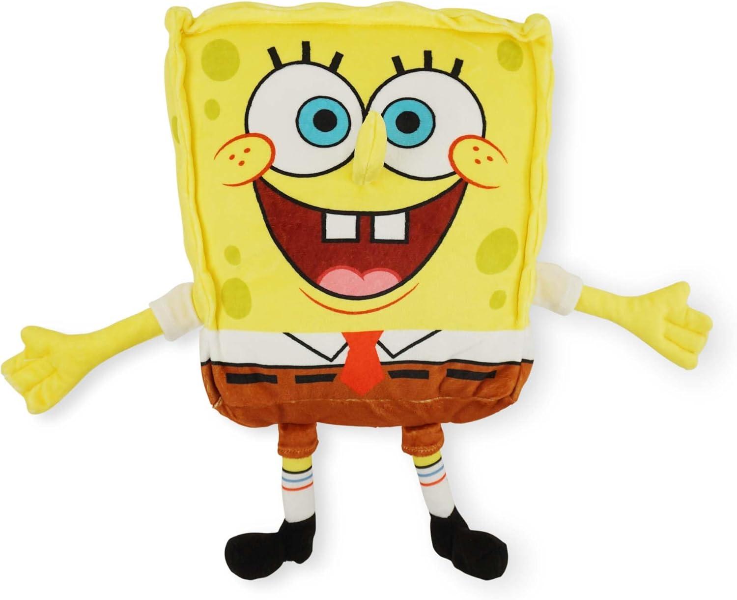 imageNorthwest Bluey Character Hugger Pillow amp Silk Touch Throw Blanket Set 40 x 50 HooraySpongebob Smiling