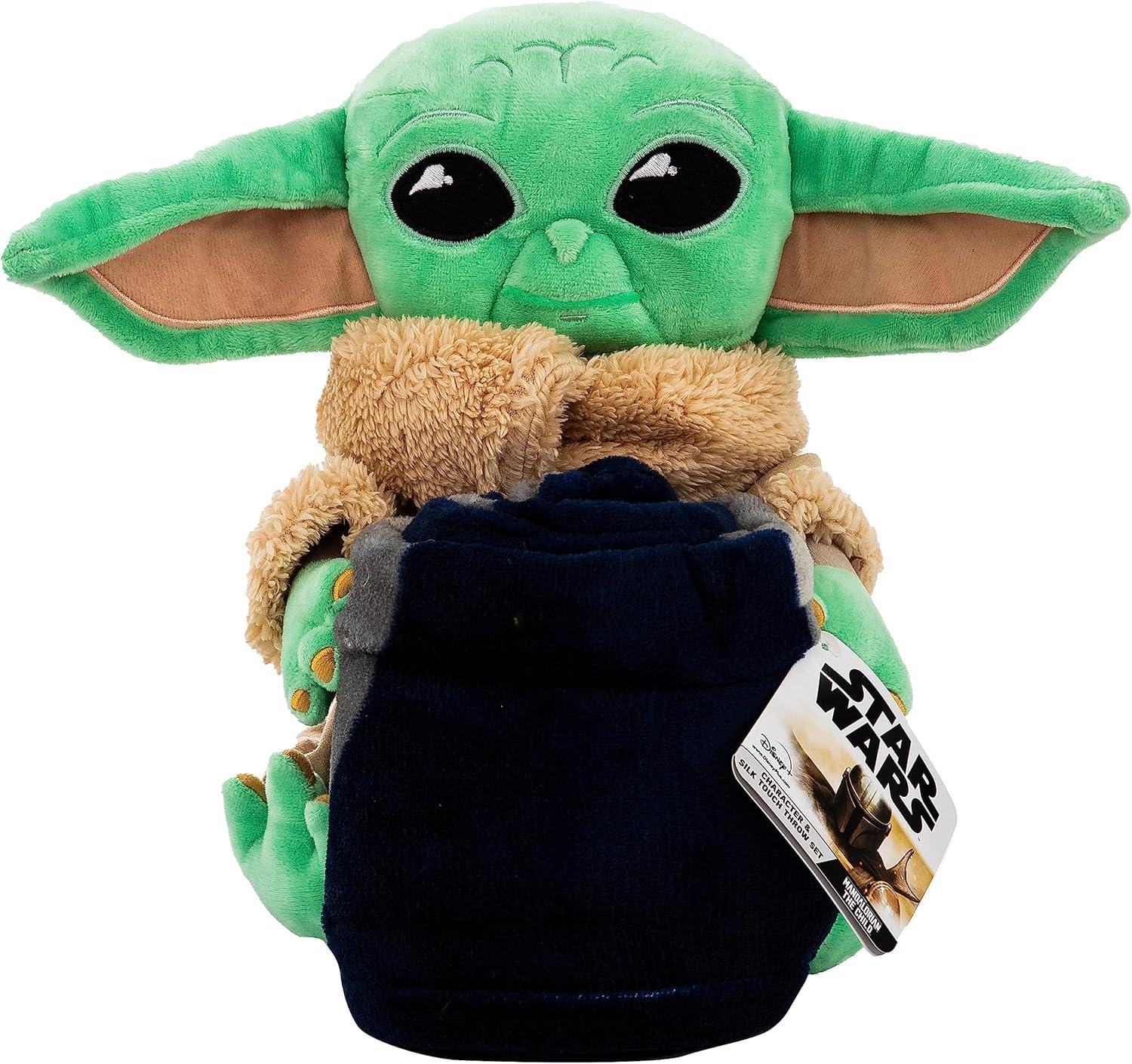 imageNorthwest Bluey Character Hugger Pillow amp Silk Touch Throw Blanket Set 40 x 50 HoorayStar Wars the Mandalorian Dark Hover