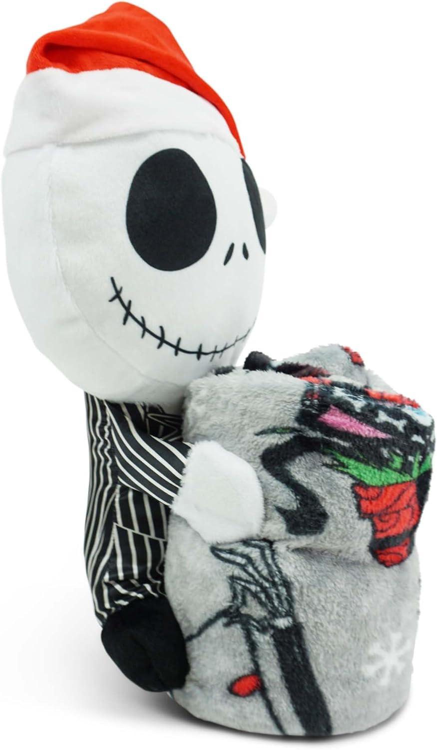 imageNorthwest Bluey Character Hugger Pillow amp Silk Touch Throw Blanket Set 40 x 50 HoorayThe Nightmare Before Christmas Freaky Festivities