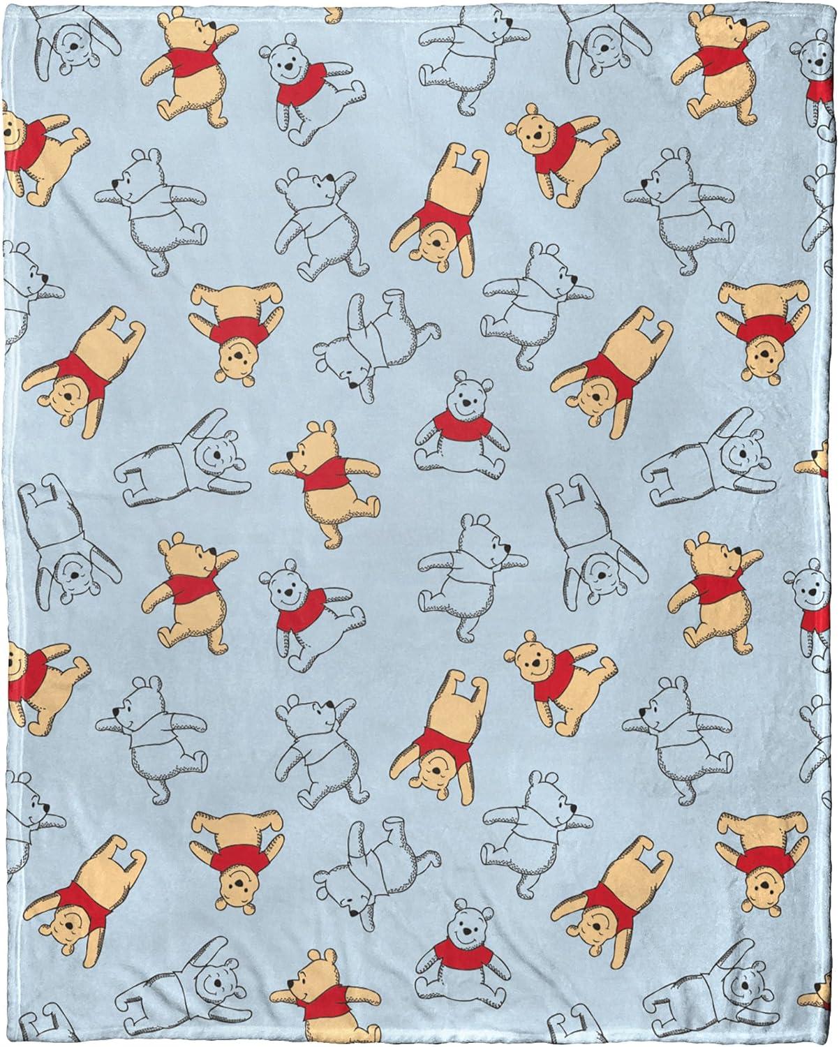 imageNorthwest Bluey Character Hugger Pillow amp Silk Touch Throw Blanket Set 40 x 50 HoorayWinnie the Pooh Favorite Bear