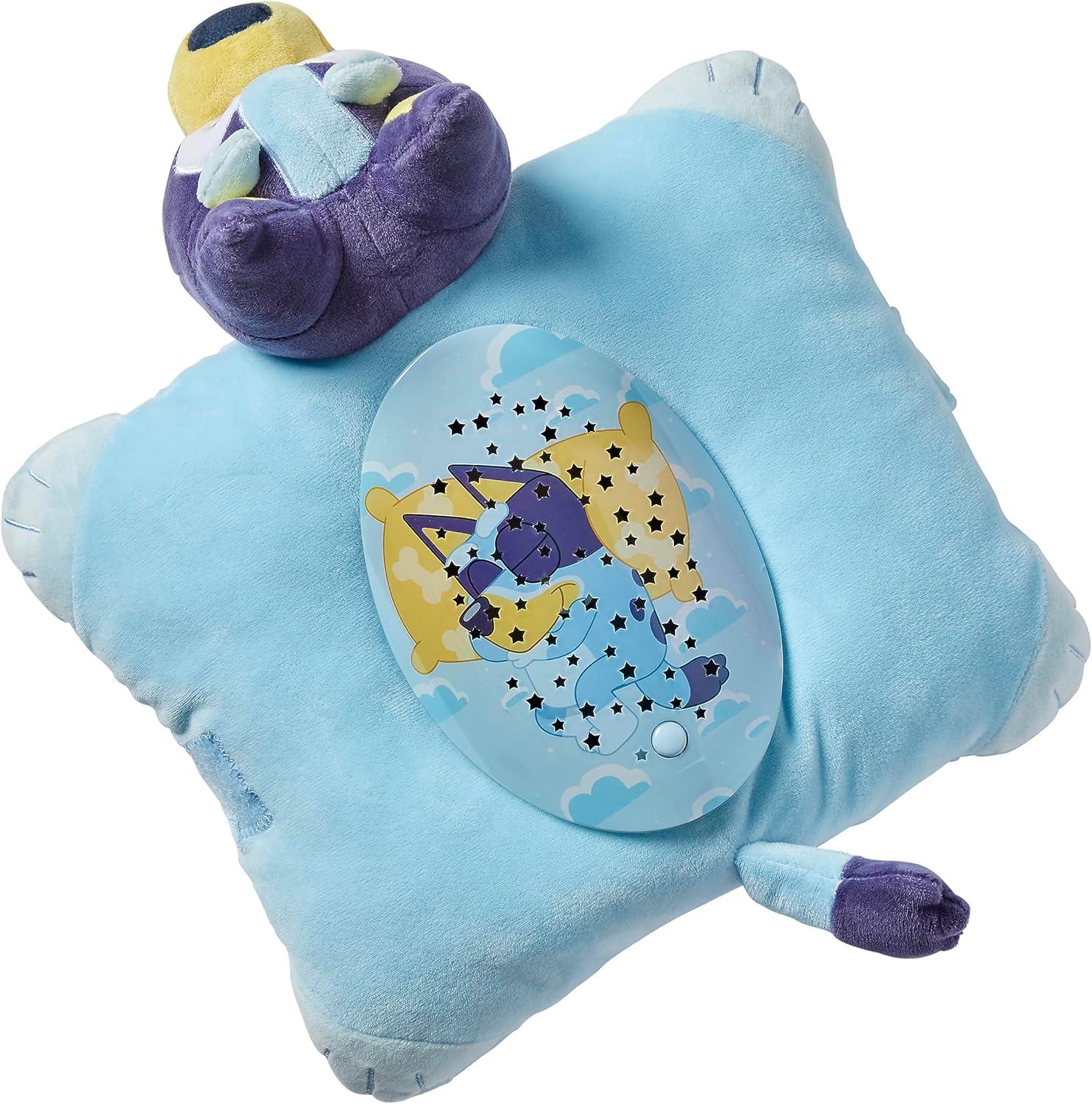 imagePillow Pets 16 inch Bluey Sleep Time Light Stuffed Animal Plush Toy Gifts for Kids