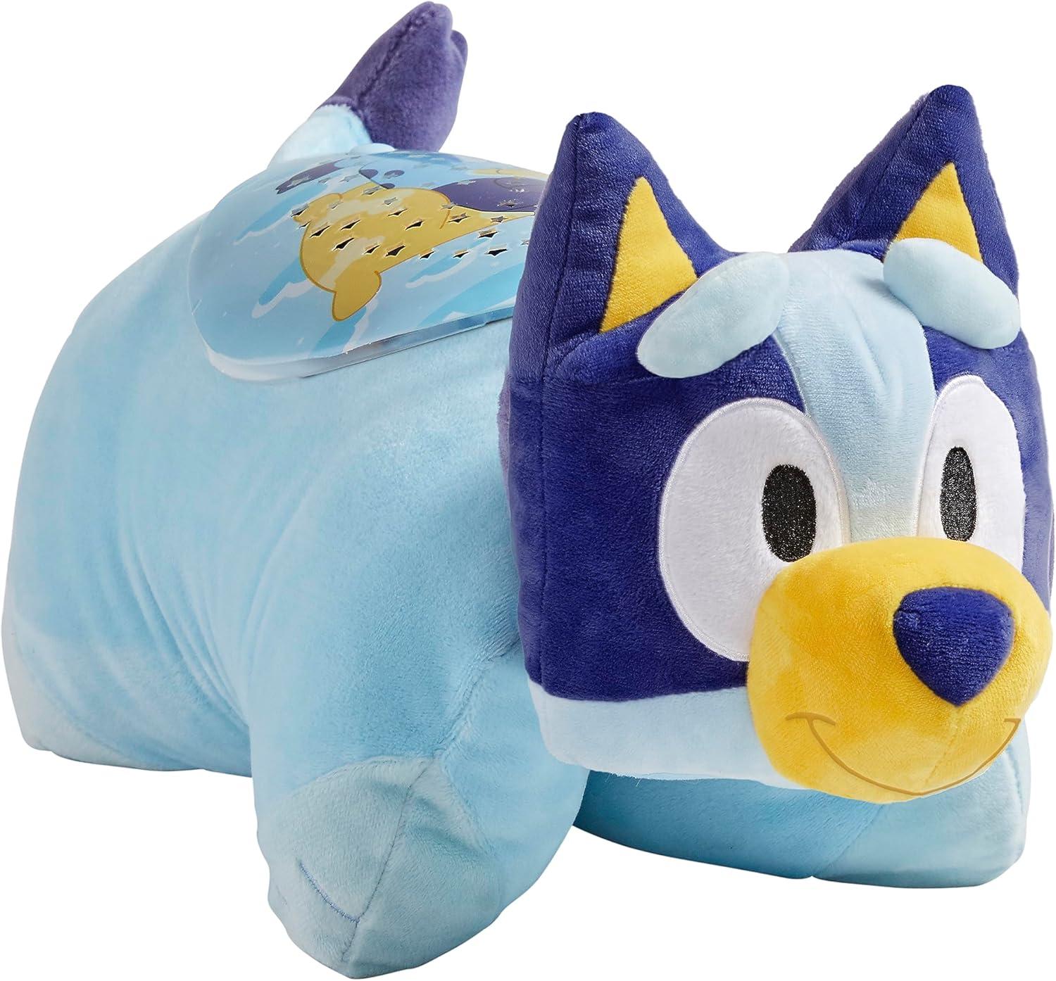 imagePillow Pets 16 inch Bluey Sleep Time Light Stuffed Animal Plush Toy Gifts for Kids