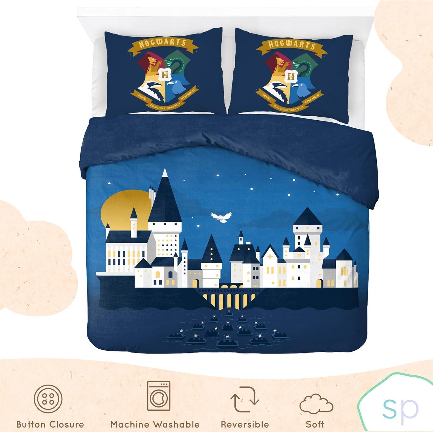 imageSaturday Park Bluey and Bingo Rainbow Clouds Twin Duvet Cover amp Sham Set 2 Piece 100 Organic Cotton Duvet Set GOTS amp OekoTEX CertifiedBlue Harry Potter