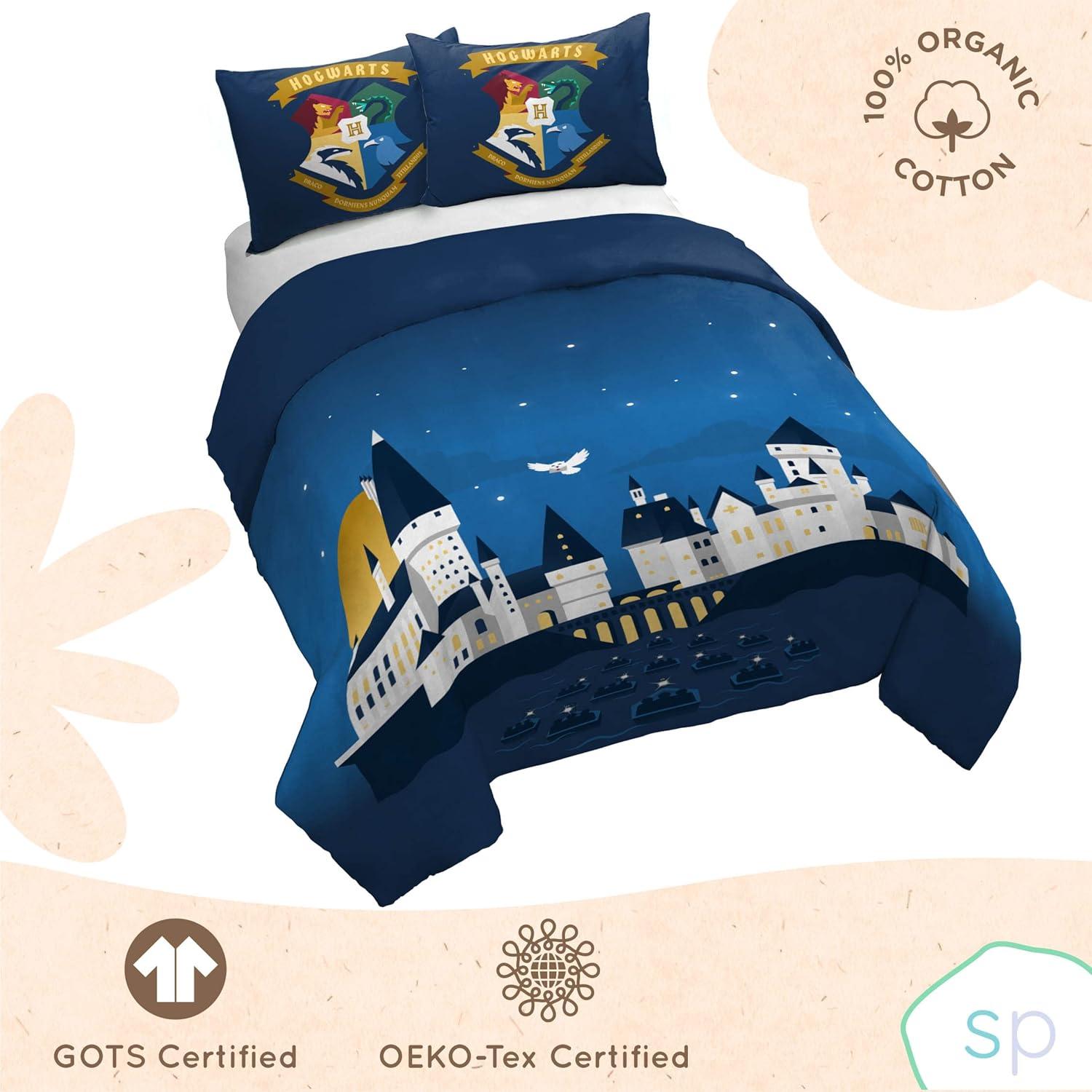 imageSaturday Park Bluey and Bingo Rainbow Clouds Twin Duvet Cover amp Sham Set 2 Piece 100 Organic Cotton Duvet Set GOTS amp OekoTEX CertifiedBlue Harry Potter