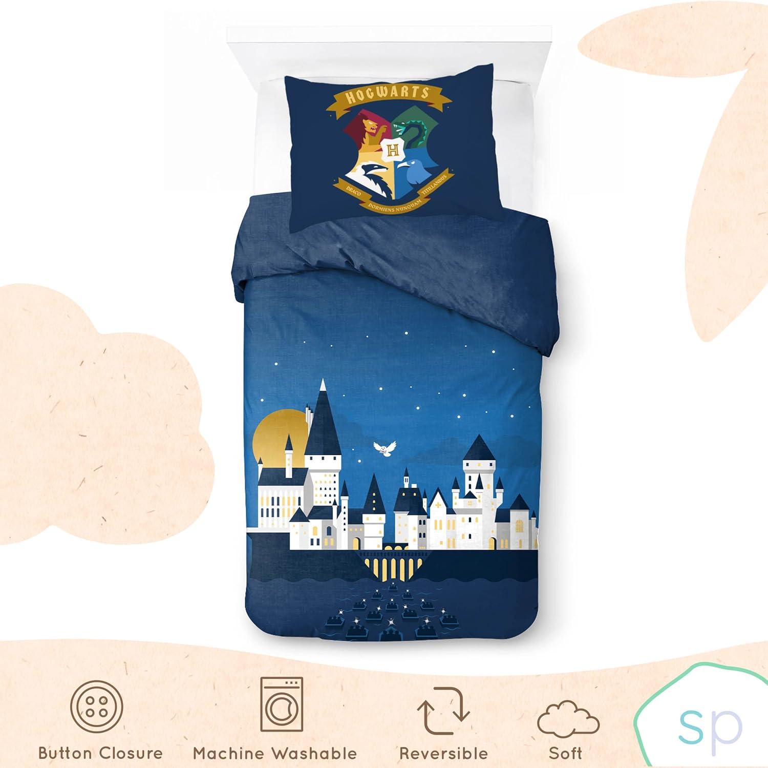imageSaturday Park Bluey and Bingo Rainbow Clouds Twin Duvet Cover amp Sham Set 2 Piece 100 Organic Cotton Duvet Set GOTS amp OekoTEX CertifiedBlue Harry Potter