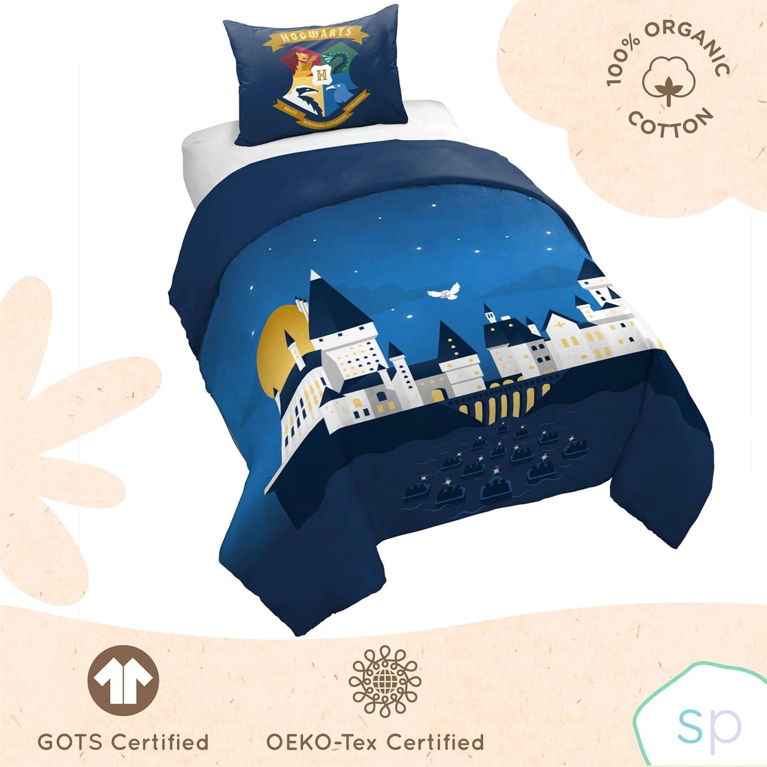 imageSaturday Park Bluey and Bingo Rainbow Clouds Twin Duvet Cover amp Sham Set 2 Piece 100 Organic Cotton Duvet Set GOTS amp OekoTEX CertifiedBlue Harry Potter