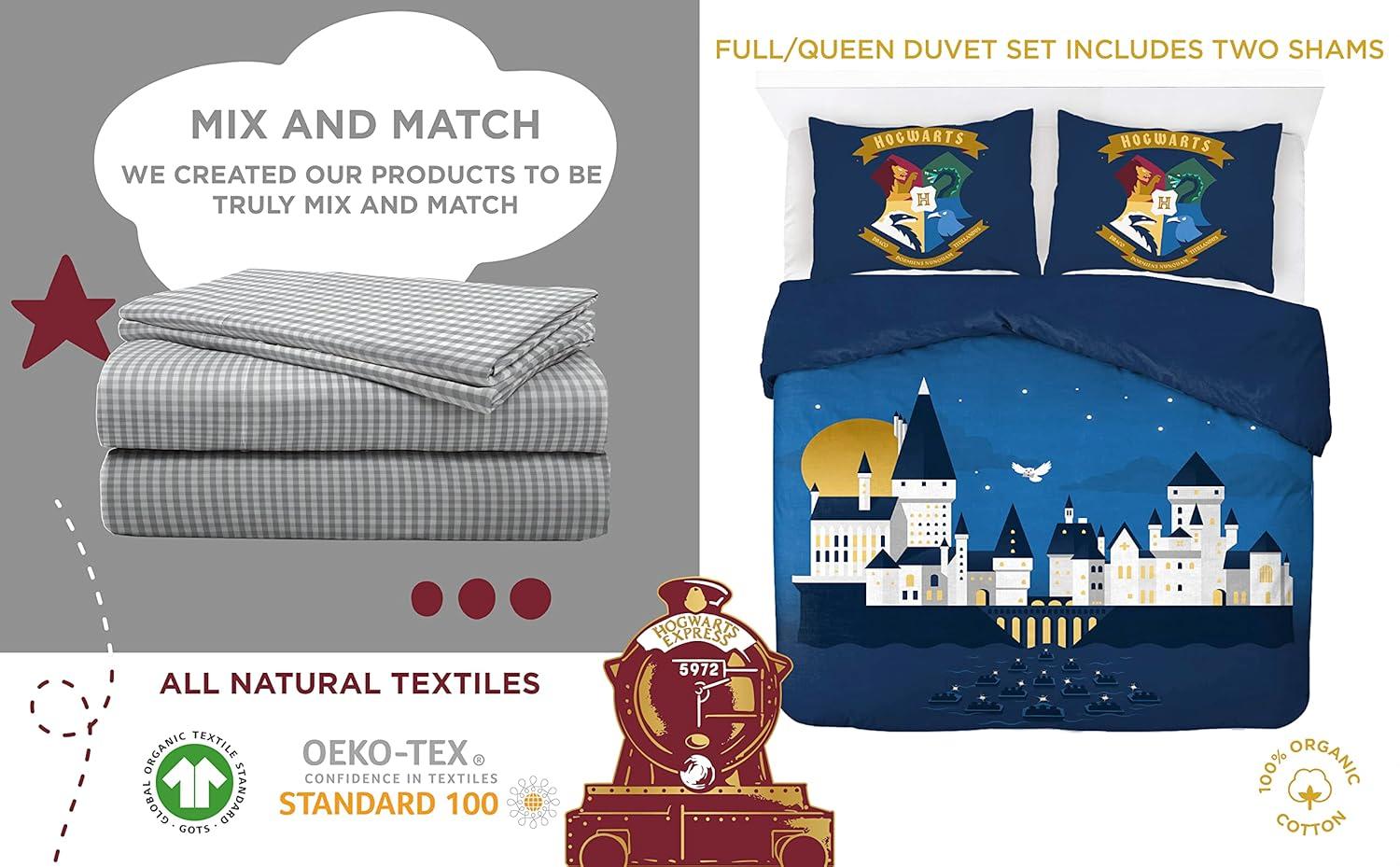 imageSaturday Park Bluey and Bingo Rainbow Clouds Twin Duvet Cover amp Sham Set 2 Piece 100 Organic Cotton Duvet Set GOTS amp OekoTEX CertifiedBlue Harry Potter