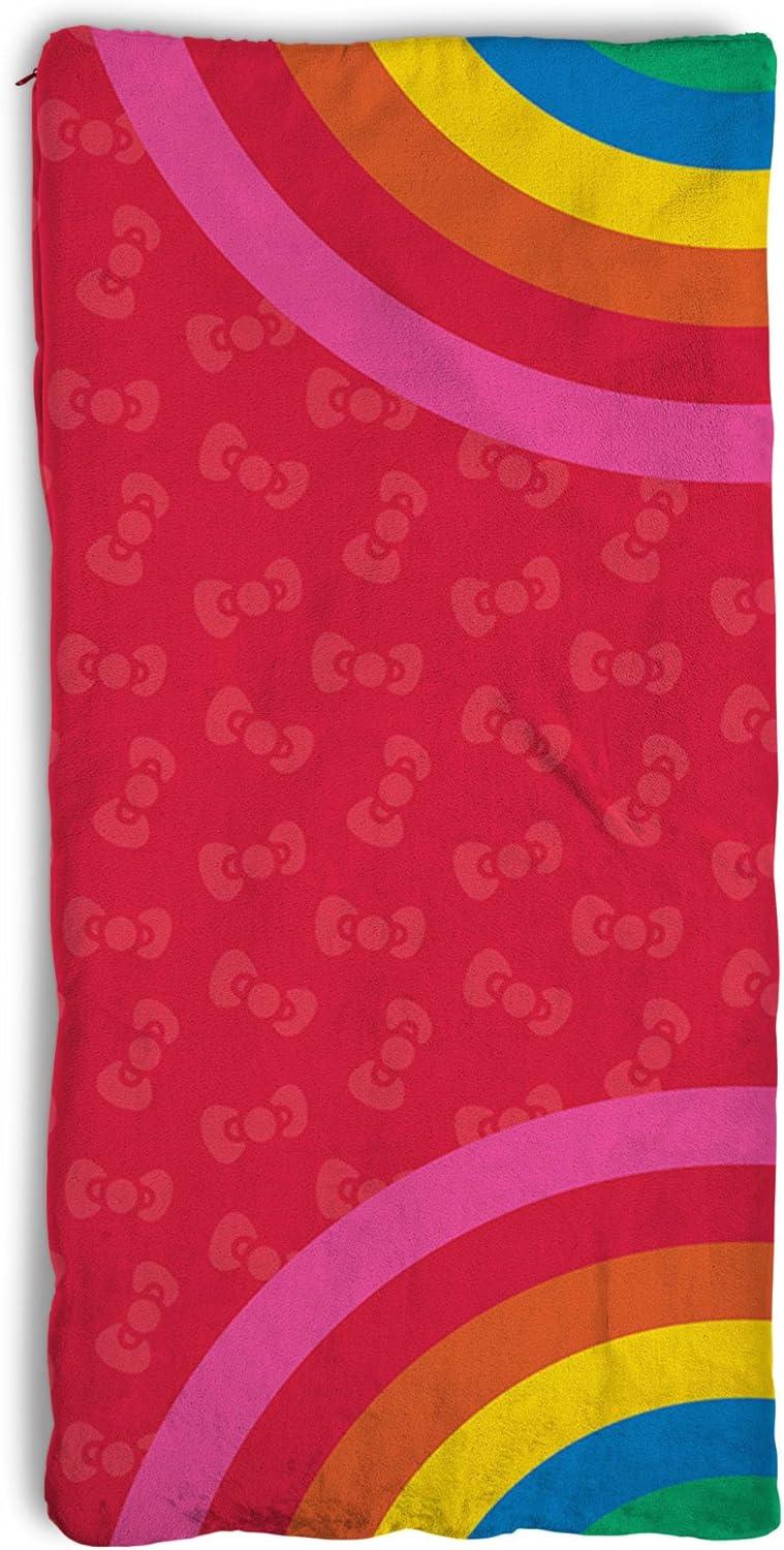 imageSilk Touch Sherpa Slumber Bag for Boys and Girls Sleeping Bag with Zipper 27 x 56 inchesPink Pride