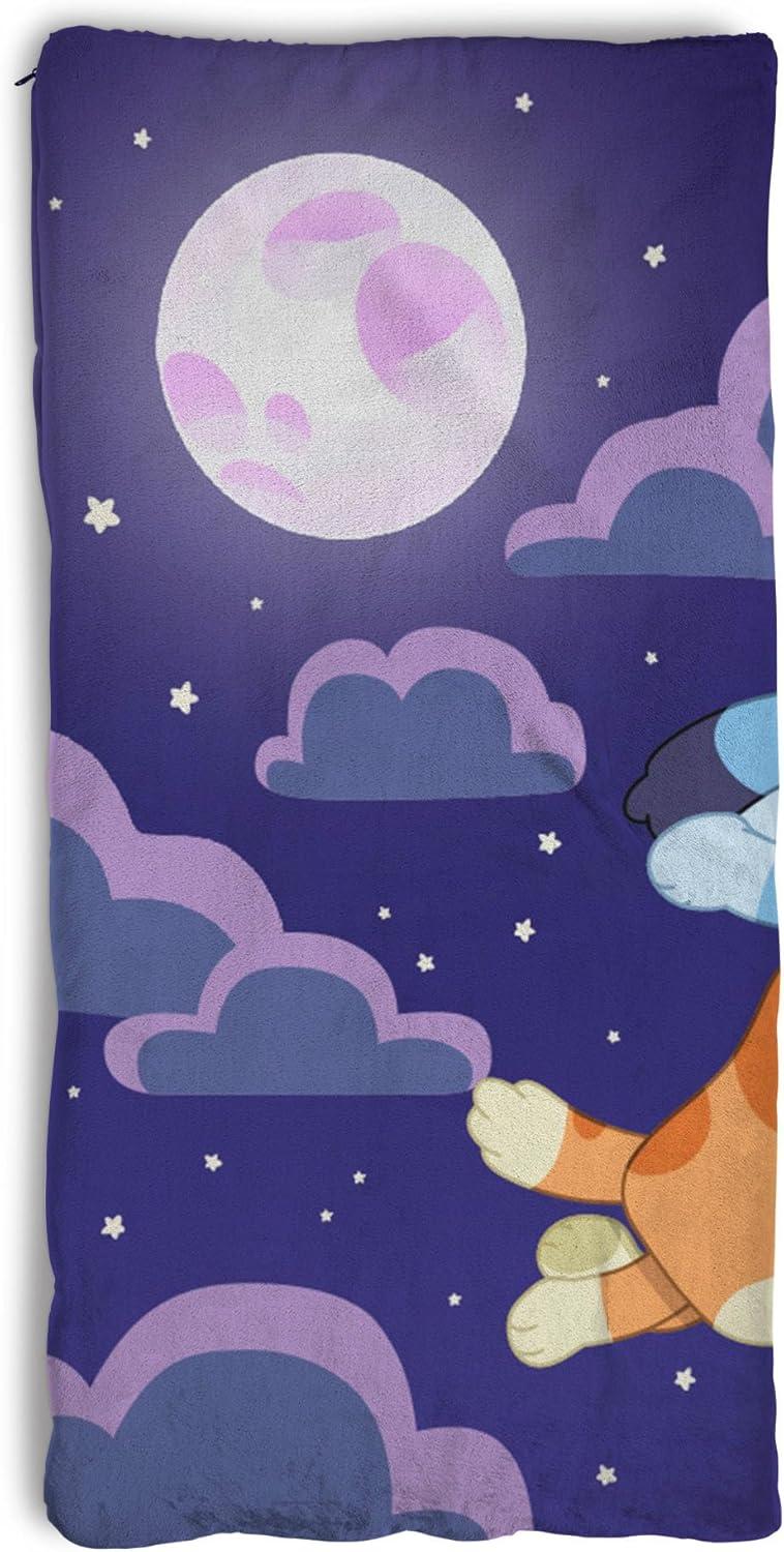 imageSilk Touch Sherpa Slumber Bag for Boys and Girls Sleeping Bag with Zipper 27 x 56 inchesSlumber Pups