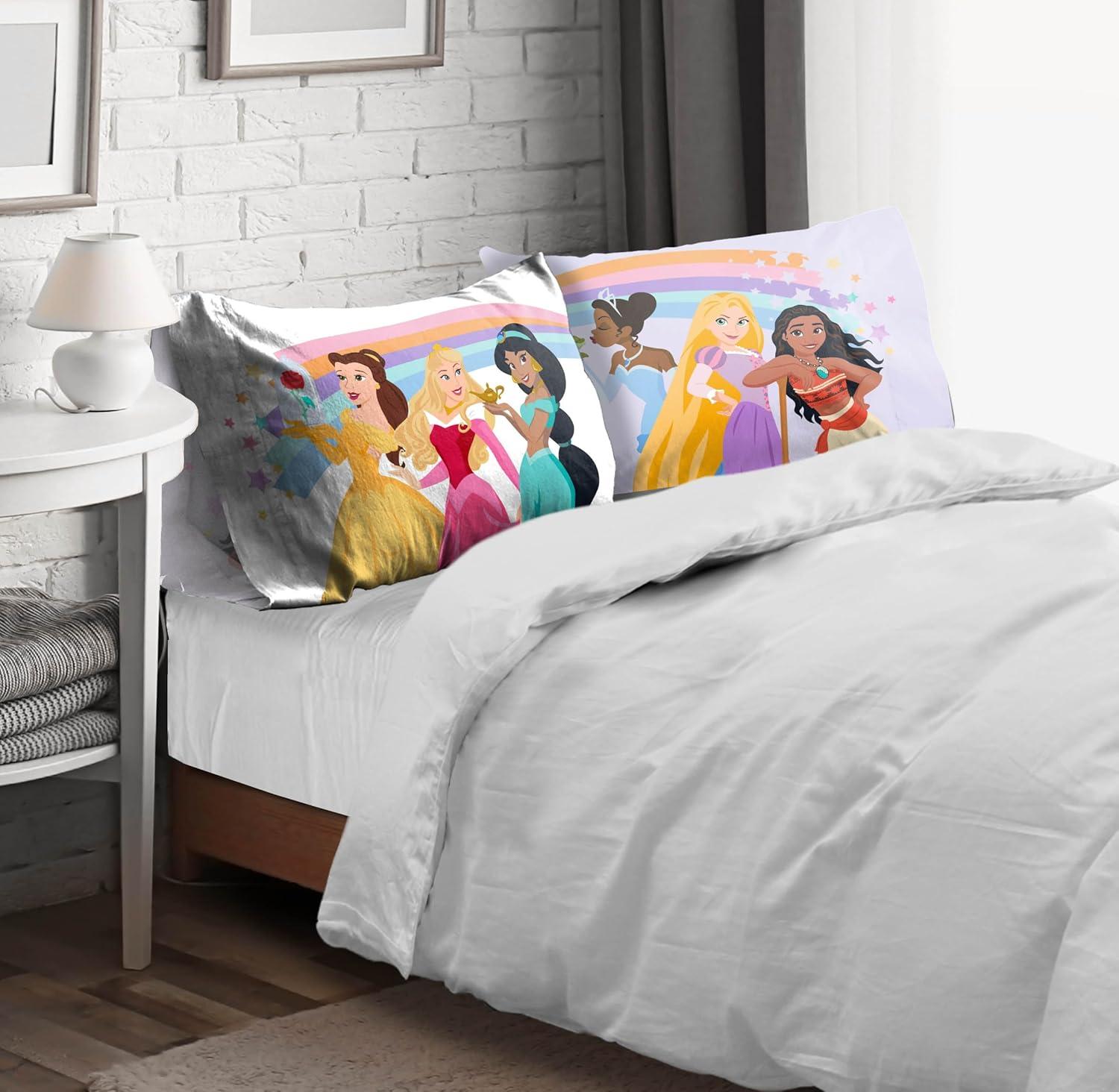 imageSunny Side Up Bluey amp Bingo Pack of 2 Reversible Pillowcases Double Sided Pillow Covers Kids Super Soft BeddingMulti Princess