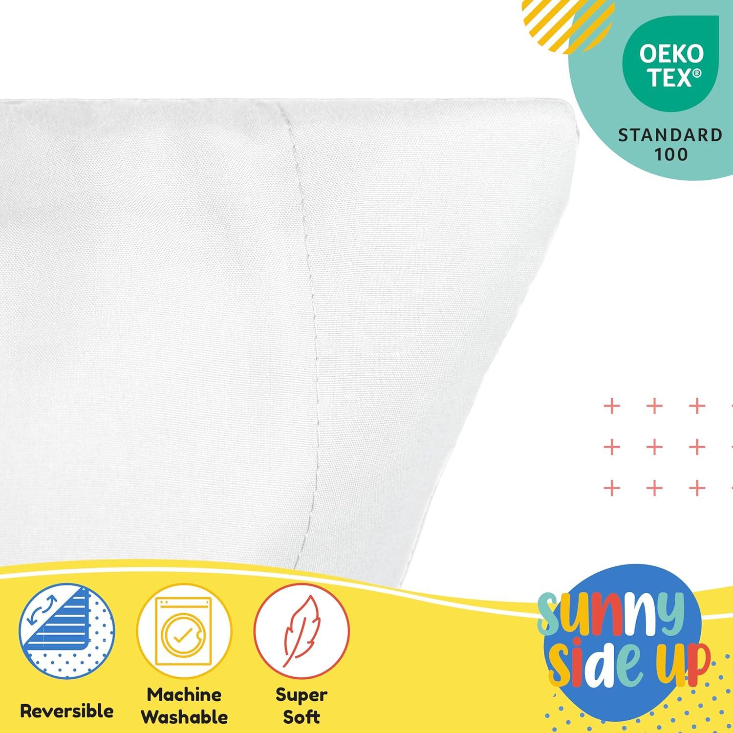 imageSunny Side Up Bluey amp Bingo Pack of 2 Reversible Pillowcases Double Sided Pillow Covers Kids Super Soft BeddingWhite Flutter