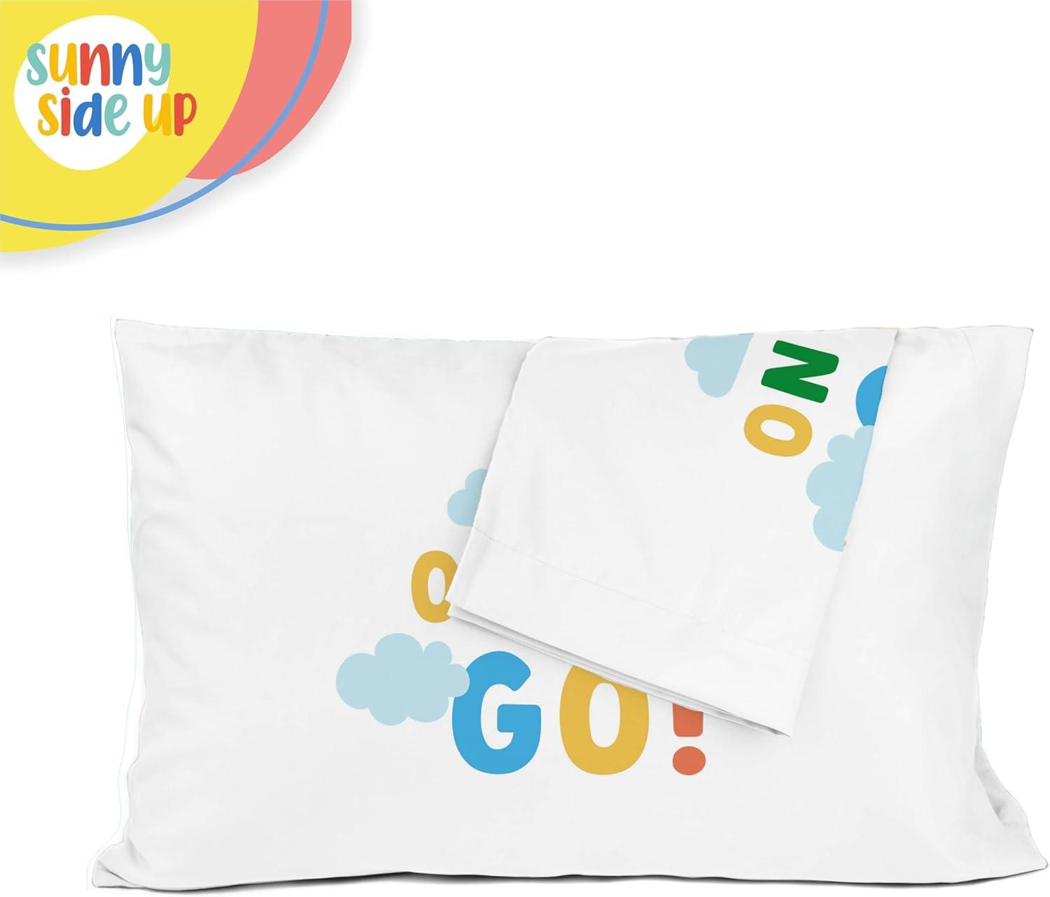 imageSunny Side Up Bluey amp Bingo Pack of 2 Reversible Pillowcases Double Sided Pillow Covers Kids Super Soft BeddingWhite on the Go
