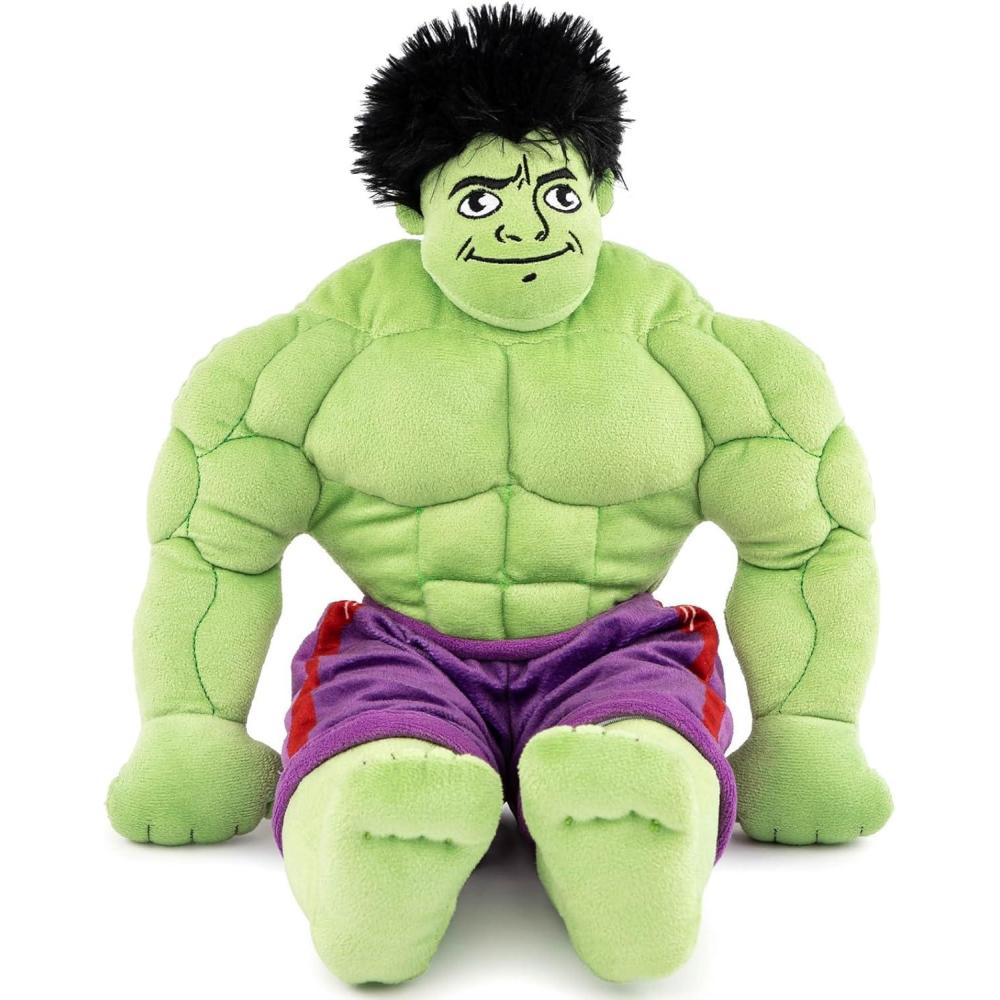 imageBluey amp Bingo Plush Pillow Buddy Set Super Soft Character Pillows Polyester Microfiber 12 inchesGreen Hulk