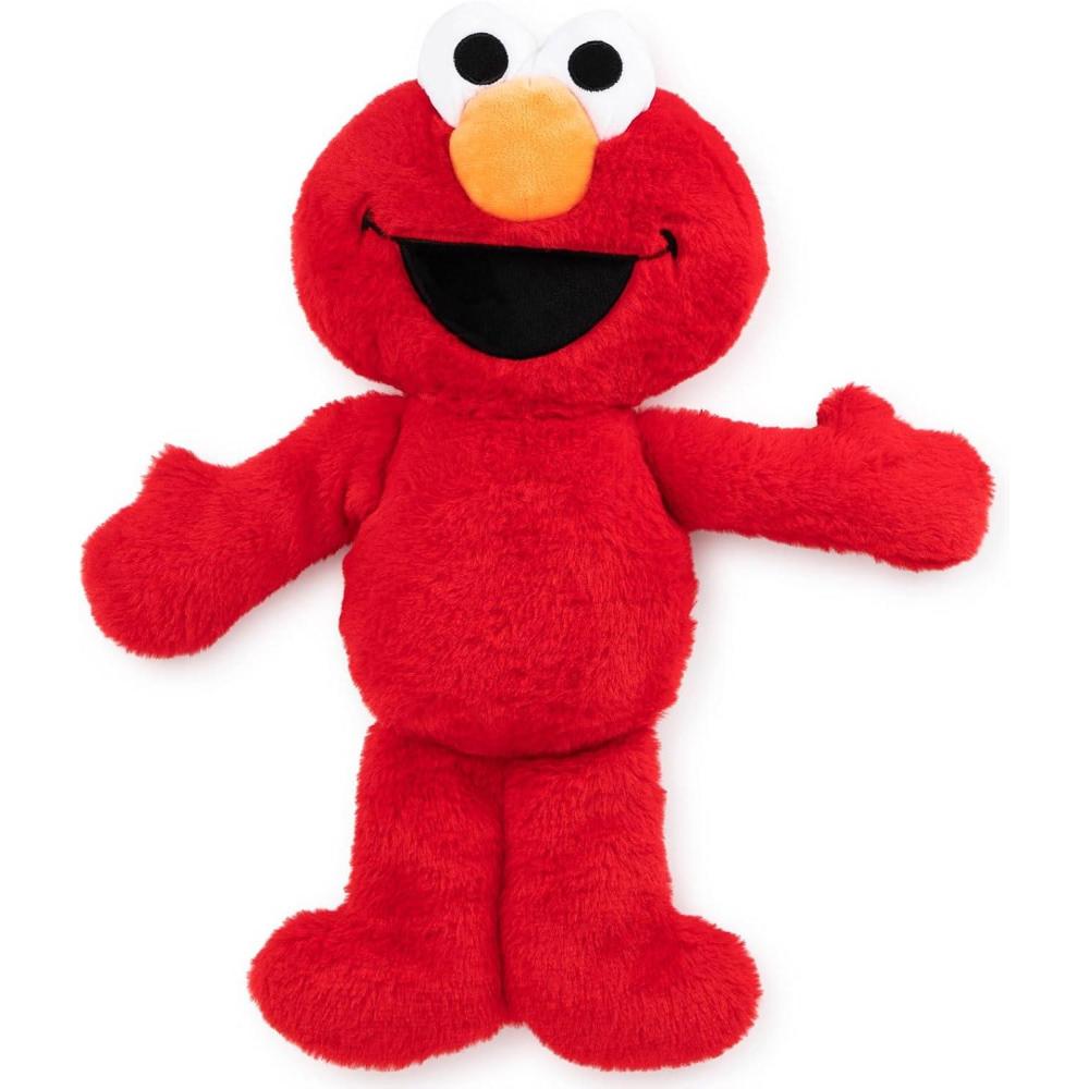 imageJay Franco Bingo Mini Plush Pillow Buddy Super Soft Bluey Character Pillow Polyester Microfiber 11 InchesRed Elmo
