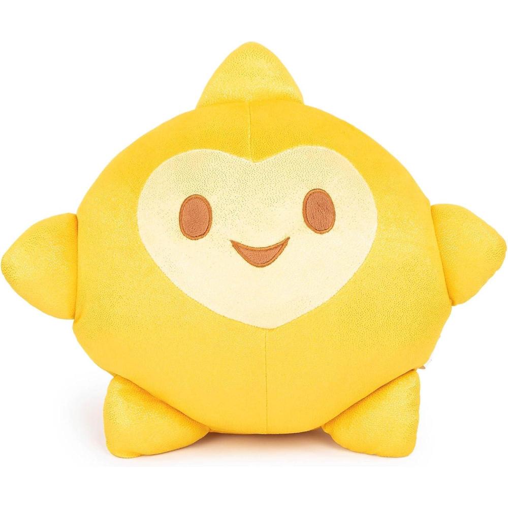 imageJay Franco Bingo Mini Plush Pillow Buddy Super Soft Bluey Character Pillow Polyester Microfiber 11 InchesYellow Star
